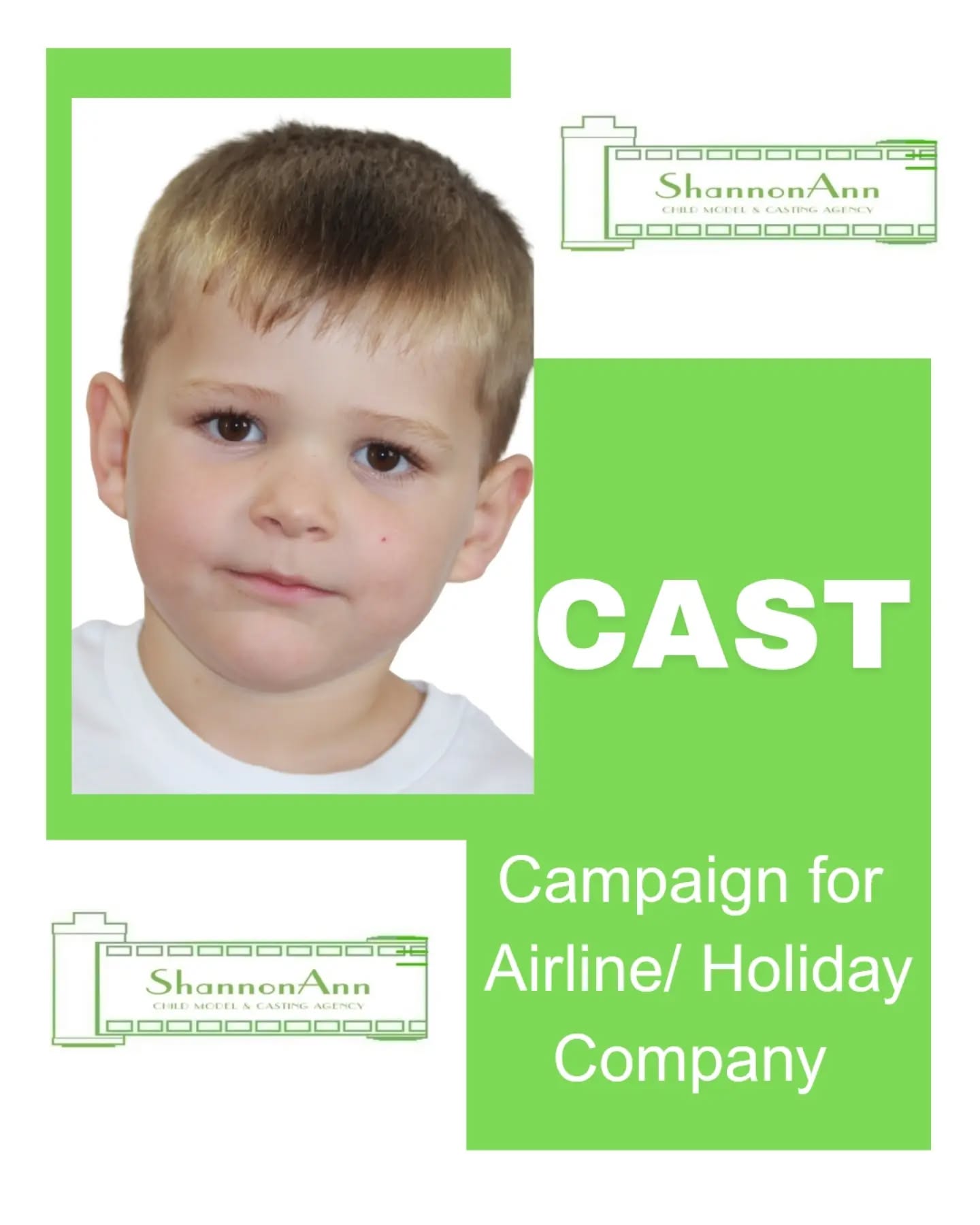 Congratulations to Freddie who has been cast for a campaign for a holiday/ airline company 🌞
His first job with us - following in his brother's footsteps 🌟
#londonmodelagency #shannonannagency #proudagents #castingagency #childmodel