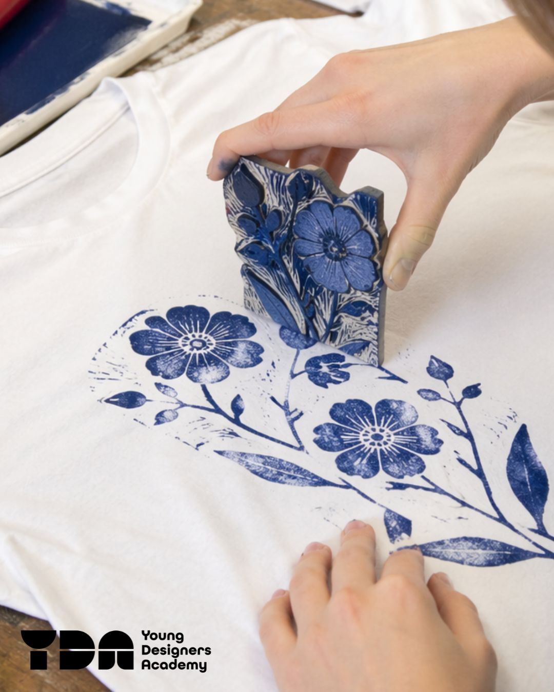 Our student uses a hand-carved printing block to create a detailed floral design on fabric, learning traditional printmaking techniques while building precision, creativity, and pattern design skills through hands-on practice. It also doubles as a reminder that one slightly shaky press can turn “floral elegance” into “abstract botanical chaos.”
#instagood #instadaily #lifestyle #art #design #instaart #creative #designer #creativelife