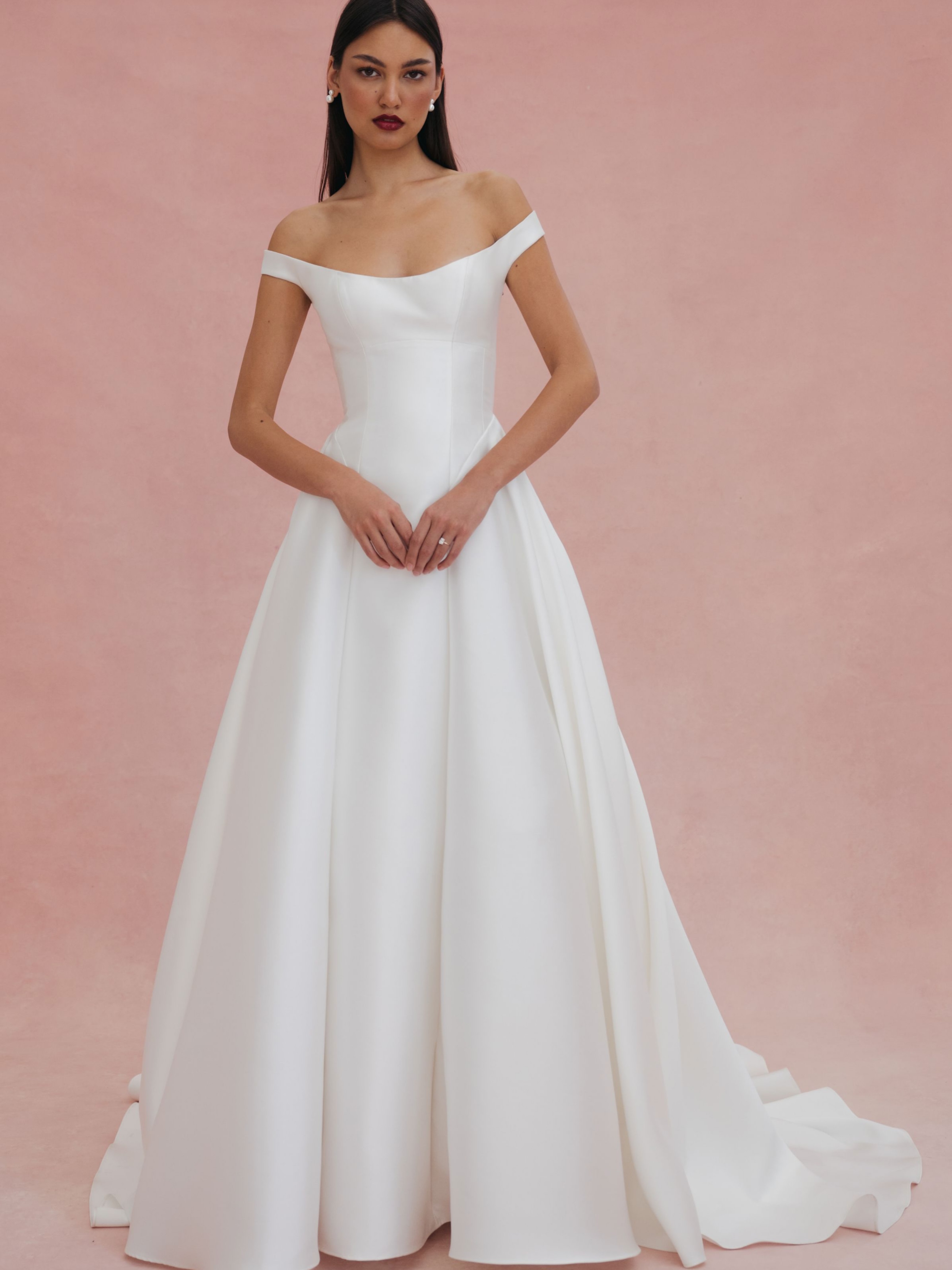Rumour has it, this might arrive on June! Alyne from Jenny Yoo. Off the shoulder mikado.