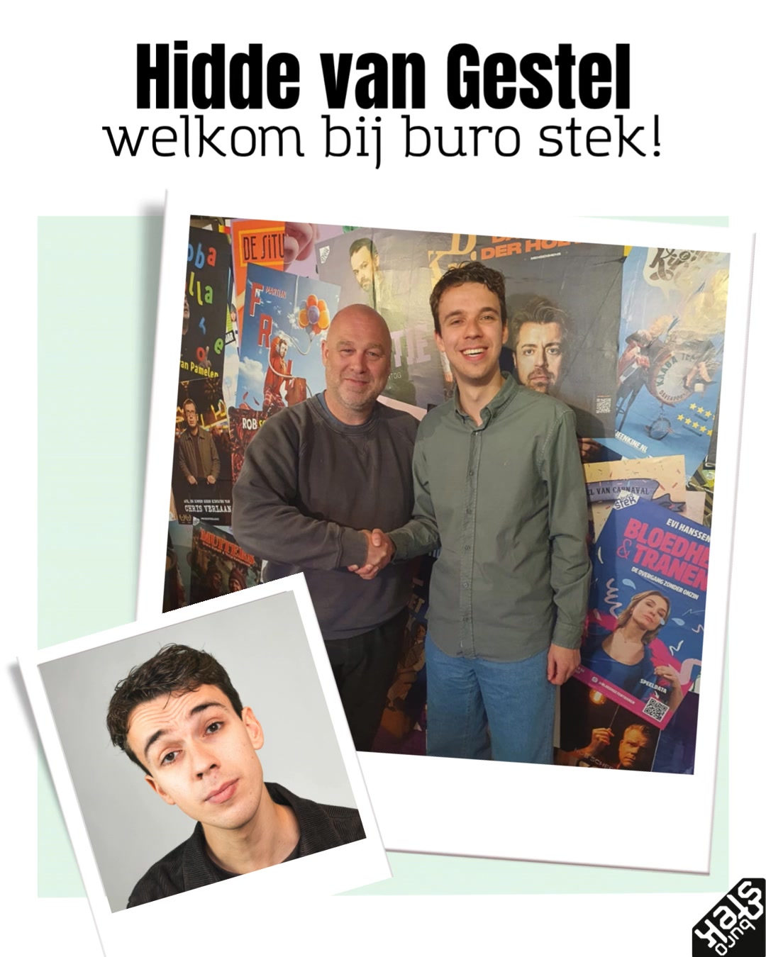 Welkom @hidde.vangestel !
Trots om officieel aan te kondigen dat cabaretier Hidde van Gestel zich heeft aangesloten bij buro stek.
Hidde won alle prijzen tijdens de laatste editie van het Groninger Studenten Cabaret Festival. Met zijn intelligente en taalkundige voorstelling wist hij daar
zowel publiek als de jury in te pakken. En dat smaakt naar meer. Eind theaterseizoen 26-27 start Hidde met de eerste try-outs van zijn avondvullende voorstelling 'Cum laude'.
6-5 @kattendans_bergeijk, Bergeijk
7-5 @deschelleboom, Oosterhout
13-5 @verkadefabriek, Den Bosch
28-5 @diligentiapepijn, Den Haag
29-5 @theaterderichel, Amsterdam
11-6 @calypsotheater, Wijk bij Duurstede
17-6 @werftheater.utrecht, Utrecht
Tickets verkrijgbaar via de betreffende theaters.
Hidde is vanaf nu te boeken via Buro stek
๐ธ Grace Osinowo
