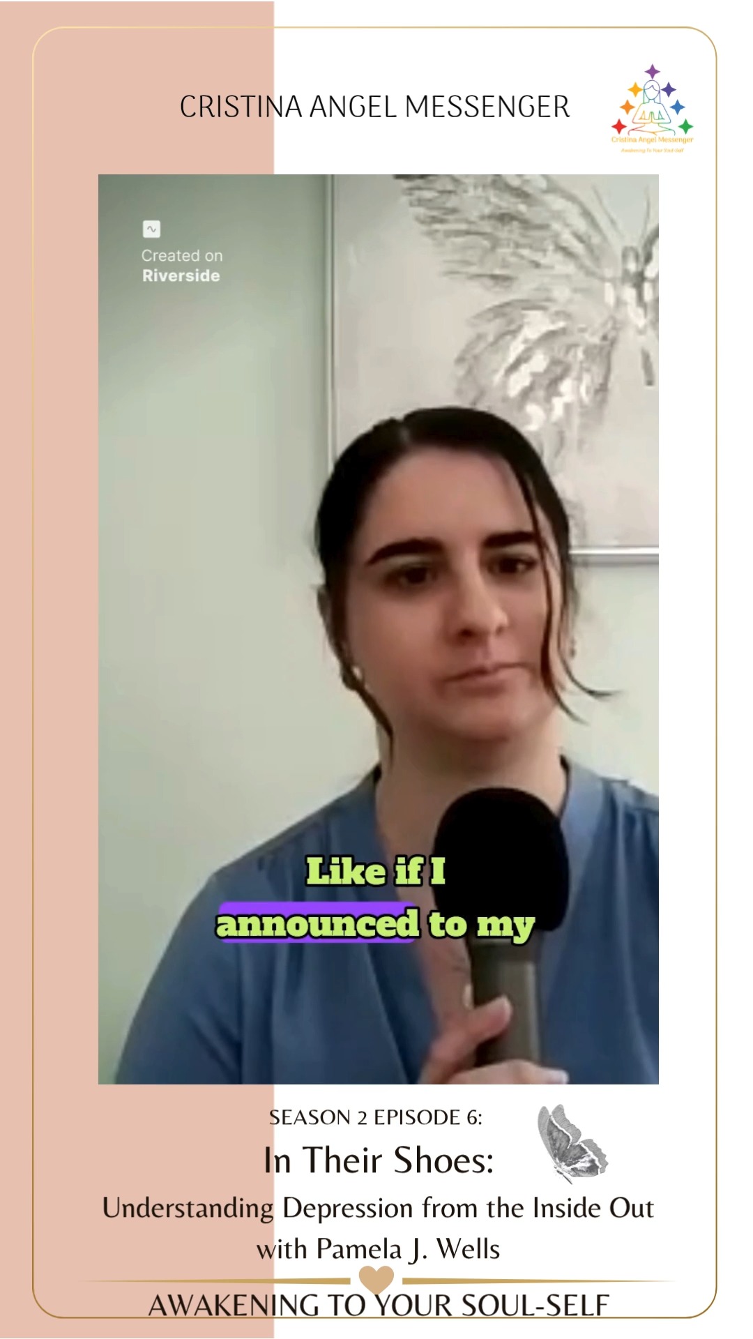 Sometimes, feeling misunderstood is harder than the depression itself.
Have you ever been on the receiving end of "just get over it"?
Listening to this episode might change how you see depression and how you support someone in it.
Pamela tells us that depression is so much more than sadness. It's an illness that needs compassion, not judgment.
She explains that you can't just "snap out of it," and that it’s not a sign you're weak.
If you've ever struggled to explain depression or want to help a loved one truly understand, this episode is for you.
Remember: empathy beats judgment every time.
#MentalHealthMatters #BreakTheStigma #DepressionAwareness #AwakeningToYourSoulSelf