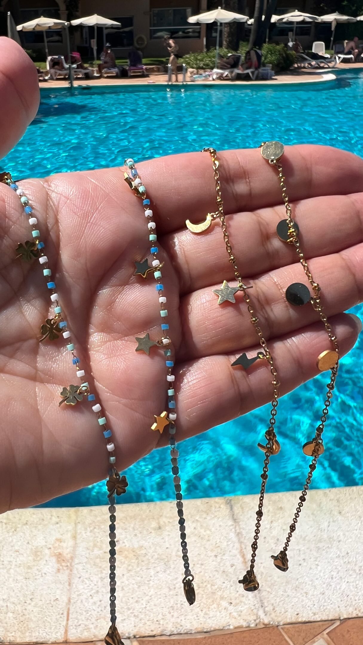 Hot days call for bare ankles and a little sparkle ☀️✨
Our ankle bracelets are made for beach days, sandals, sunsets and summer holidays — the perfect finishing touch to your warm weather look. Selling out fast! buy now at our Etsy shop or DM us!
🌴💛
#AnkletSeason #AnkleBracelet #SummerJewellery #BeachStyle BohoJewellery ResortWear HolidayStyle SummerAccessories MangoLuxe BeachJewellery BohoStyle VacationStyle SummerFashion HeatwaveStyle JewelleryLover HandmadeJewellery LuxuryAccessories BeachGlam LayeredJewellery SummerVibes