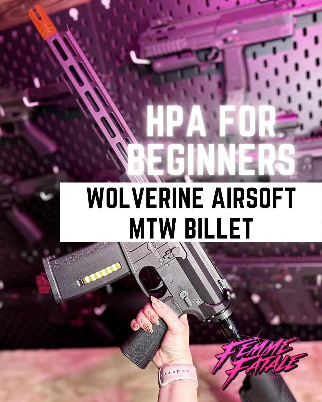 My HPA era has officially begun 🖤
My first "HPA For Beginners (An Introduction) - @wolverineairsoftofficial MTW Billet Series video is LIVE on YouTube - and I’m taking you through everything as I make the switch. We’re talking what HPA actually is, how it works, the MTW Billet Series (their entry line) and everything that follows
No gatekeeping. No jargon. Just an honest intro from someone who was exactly where you might be right now.
Check it out via my link in bio
Partners ❤️🔥
•
BELT & KYDEX: @deadly_customs
Use code ‘femmefatale’ for 10% off 🥵
www.deadlycustoms.co.uk
•
🇬🇧 STORE: @bztacticaluk
Use code FF5 for 5% off
www.bztactical.co.uk
•
🔋 Powered by: @rebelprecision
•
😮💨 HPA: @wolverineairsoftofficial
#airsoft #airsofting #airsoftcommunity #airsoftuk #femmefataleairsoft