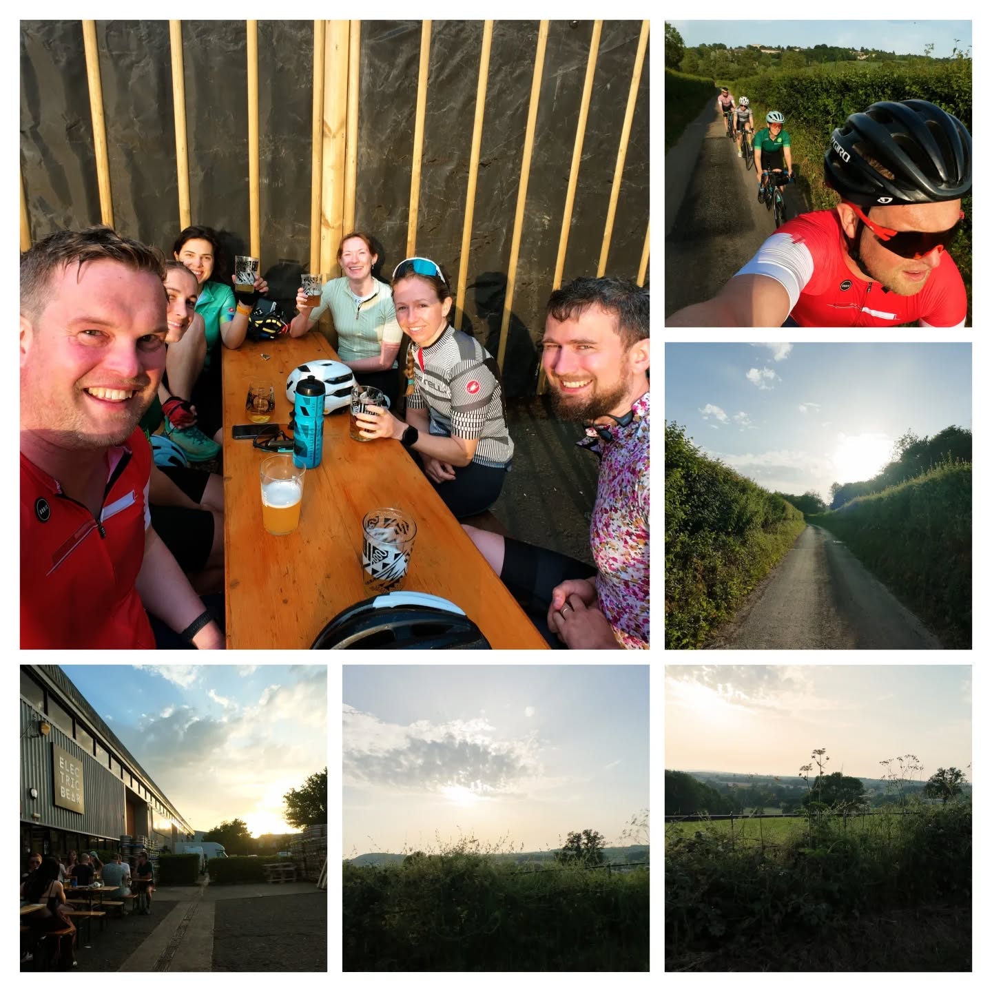 What an evening for a social ride (AKA - Gears for Beers!)...🍻 Finishing at the @electricbeartaproom... A Taka Taka delivery may have been made....🤔
nuff said, really! 🌞🥳
#socialride #streetfood #electricbearbrewery