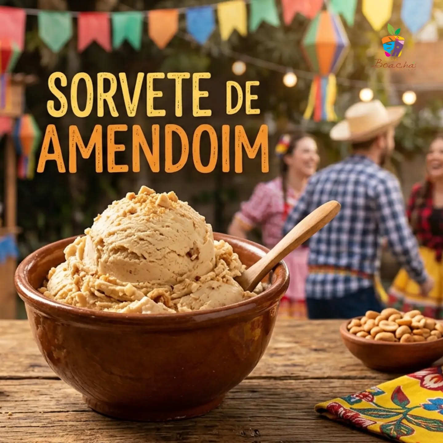 Ó o amendoim aí, gente! 🤠🥜
Pegamos o sabor preferido da festa junina e transformamos em sorvete. Cremoso, crocante e com aquele sabor que aquece o coração, só que geladinho 🤎.
#SorveteDeAmendoim #ProdutosBoachá #Amendoim #OndeaFrutaéFruta