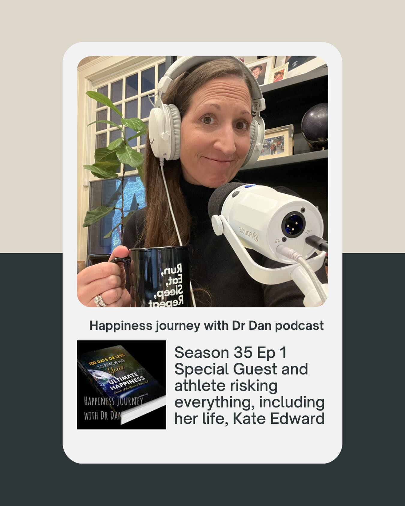 Last week I was a guest on the Happiness Journey with Dr. Dan podcast where we talked about my journey of being an athlete and losing the sport that I love and how I was able to move forward in my careers are running PT. It’s always fun too share my story and hopes that it helps other athletes struggling with injury or even loss of their sport. Thanks for having me Dr. Dan!
you can listen to the full episode. The link is in the bio.
#RunningPodcast #RunningPT #RunningMedicine #AthleticIdentity #Running