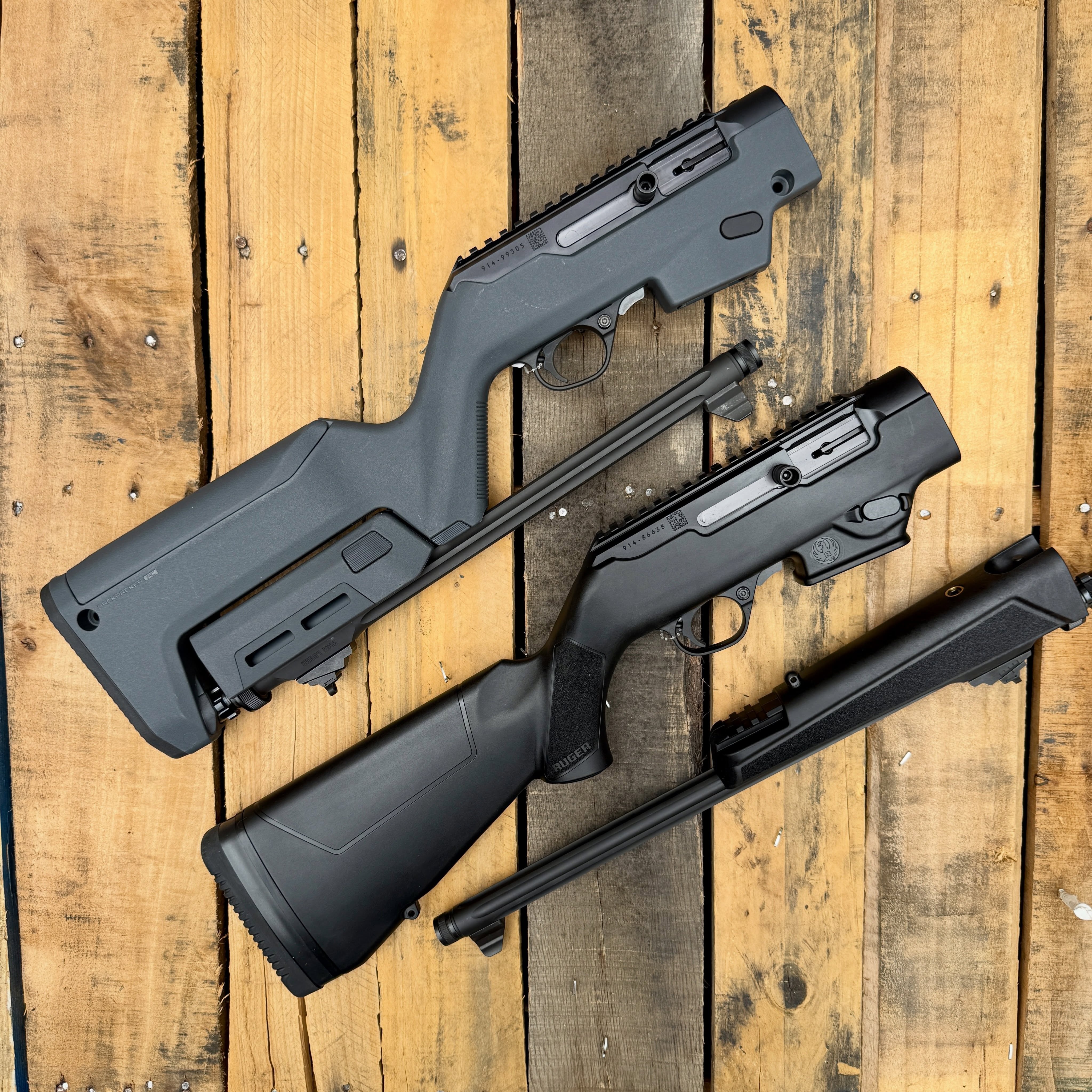 Takedown Tuesday! Some sweet takedown models of the @rugersofficial 10/22 and PC Carbine.