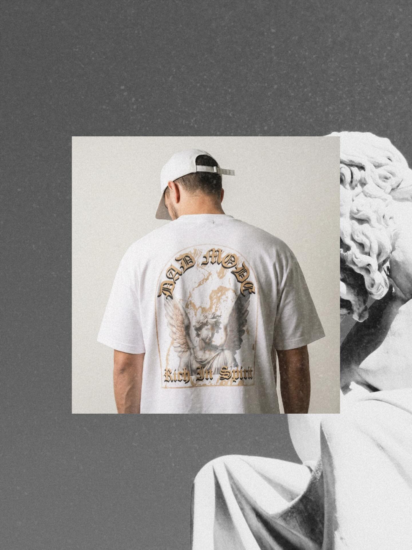 They say wealth is in the mind, not in the pocket. 🔐 Rich In Spirit Tee available in 5 days to celebrate the golden moments spent with dad.