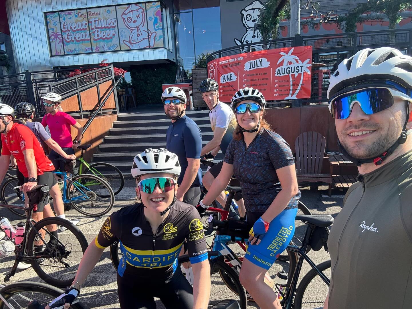 ๐ Trophy Tuesday ๐
Hope everyone had a great bank holiday weekend โ๏ธ
Well done to everyone out racing this weekend ๐๐ผ
We had lots of members competing down at Swansea sprint tri battling the heat ๐ฅต well done all - some great results ๐คฉ @a.wilson2009 @grwlance @rhiain_becca
Saturday saw @sammontague12 @emilyrose754 @itsrichjones @ceripuckers & Mark steedman take on the Tiny Rebel sportive ๐ด๐ผ ๐บ - well done all - such a hilly route ๐๏ธ ๐ช๐ผ
HUGE kudos to @milesotbrown who won the 65 miler loop of the @tourofpembrokeshire - awesome riding ๐คฉ๐คฉ
We also had social gravel rides and Penarth sea swims ๐ ๐ฆ . Thanks to all who organised & came along ๐ซถ๐ป
๐๐๐ค
#cardifftriathletes #bankholidayweekend #swanseasprinttri #openwaterswimming