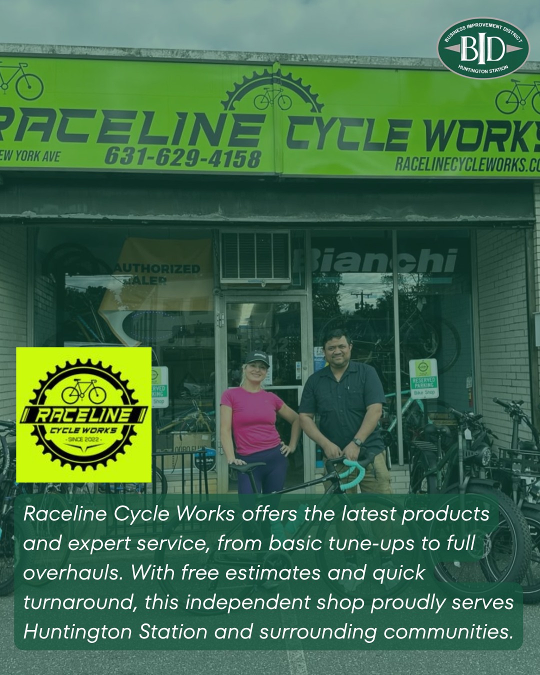 Two wheels, one passionate local business. 🚲💚
Raceline Cycle Works keeps Huntington Station rolling with expert repairs, quality bikes, and personalized service for riders of every level. From quick tune-ups to full overhauls, this independent shop is dedicated to helping the community ride safely and confidently all season long.
Stop by, support local, and see why Raceline Cycle Works has become a trusted destination for cycling enthusiasts across Long Island.
#HuntingtonStation #ShopLocal #BikeShop #CyclingCommunity