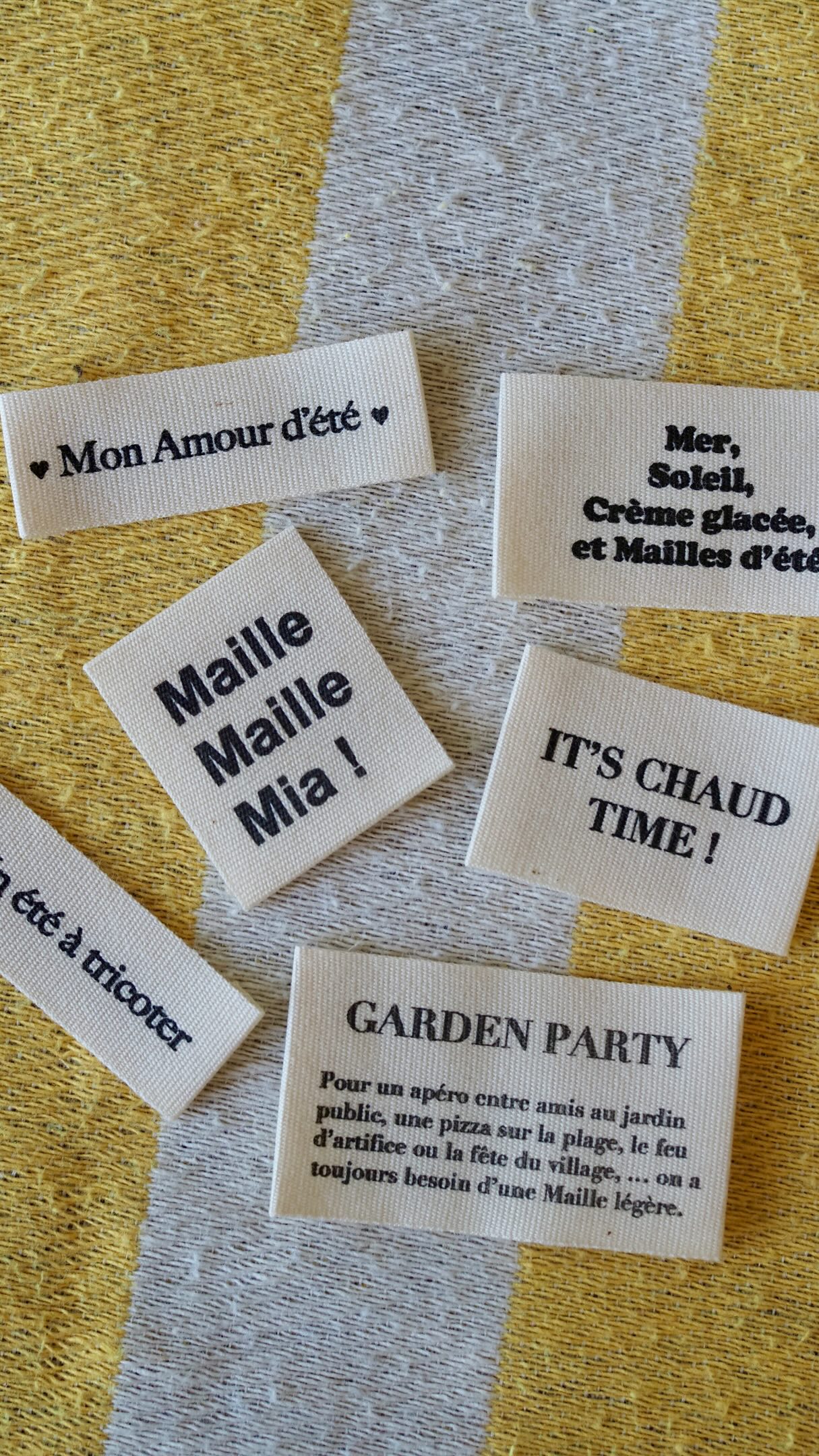 Une nouvelle collection d’étiquettes est à retrouver sur ma boutique en ligne (www.AtelierEmilie.com).
🏷️ 6 nouveaux modèles pour pimper ✨ vos tricots mais pas que.
Une ou plusieurs préferées ?
__________________________________
#atelieremiliedesigns
tricot - Knit - knitting - Étiquettes à coudre