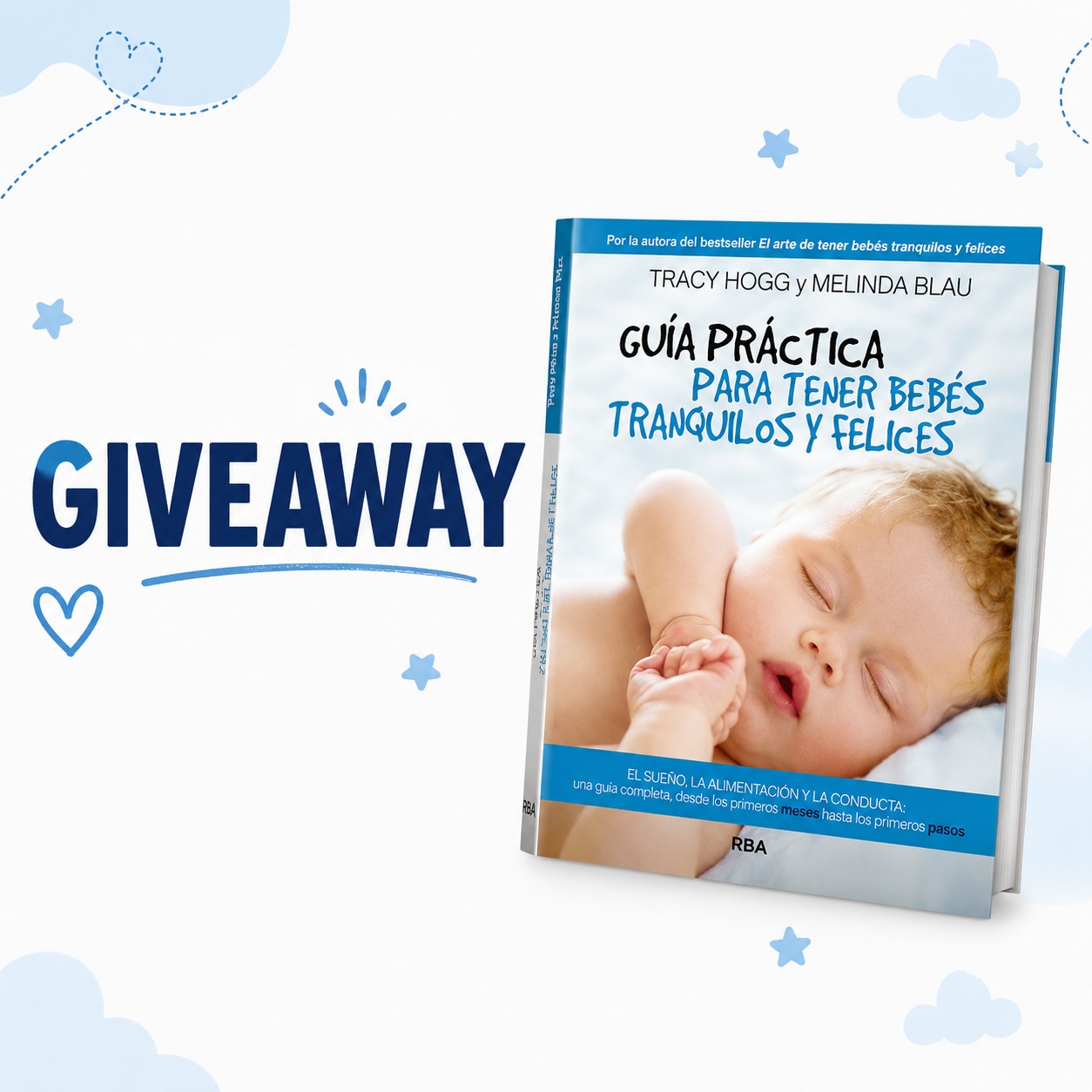 ¡Este libro puede cambiar la rutina de toda la familia!
Estamos regalando 1 ejemplar de “Guía Práctica para Tener Bebés Tranquilos y Felices”
Una guía súper práctica sobre sueño, alimentación y conducta infantil para criar con más tranquilidad y menos estrés.
Para Participar:
✅ Dale LIKE a esta publicación
✅ Comparte, guarda o etiqueta a @ispe.rd
📅 Participa hasta el 30 de mayo
🏆 Anunciaremos el ganador en nuestras historias.