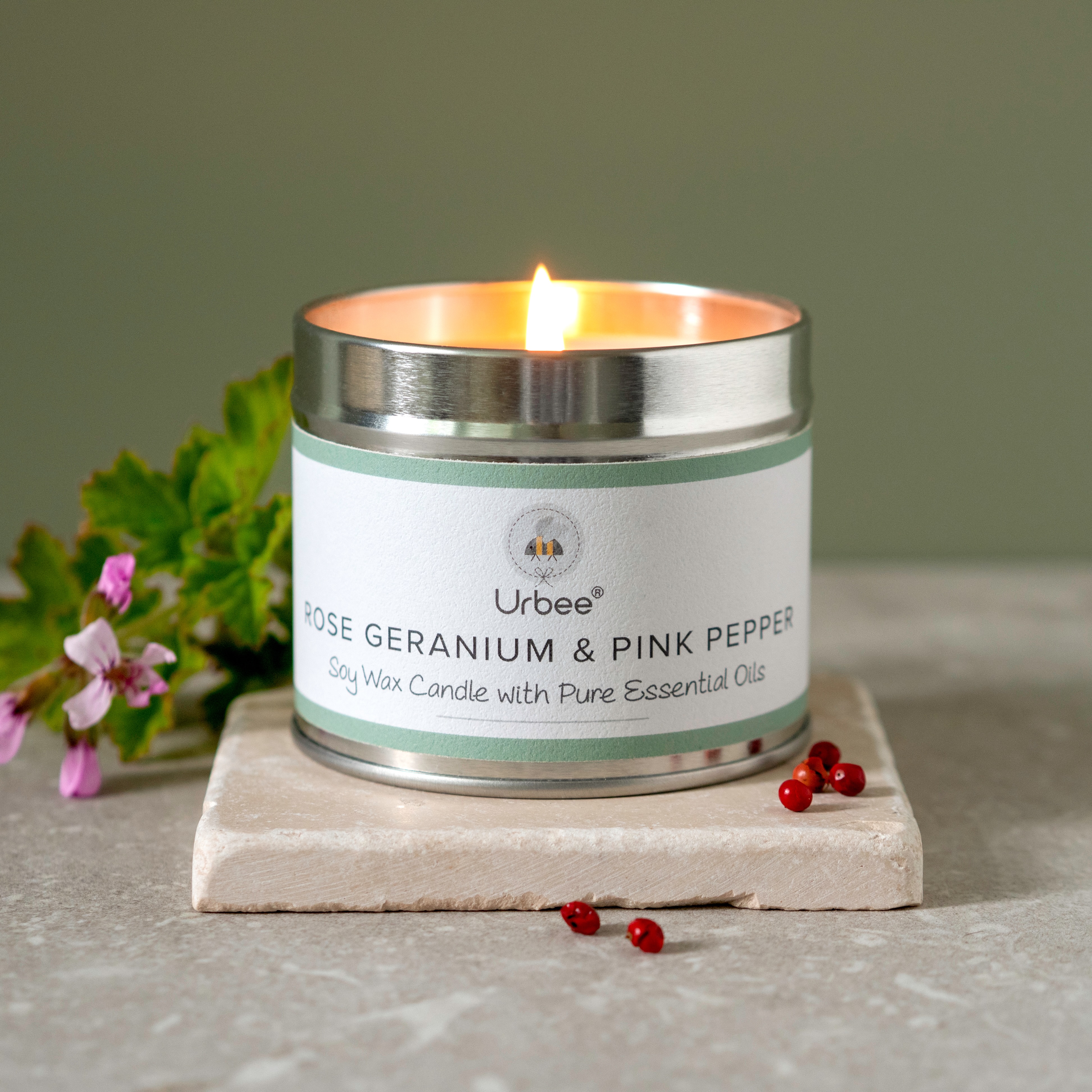 ‘Rose Geranium & Pink Pepper EO’.
Fill your home with the sweet scent of fruit and summer florals - Our new delicious and sustainable home fragrance opens with a citrus top lift with lime and bergamot, then leads to a floral rosy heart with a dash of sparkly pink pepper and finishes with an exotic, floral and vanilla base.
With a sophisticated blend of 9 different oils, our new candle is made with ecosoy wax, hand-poured by ourselves in the UK and contains sustainable oils - not sourced from endangered plant species.
A percentage of profit is donated to @buglife_ict to support pollinator conservation 🐝
To top it off we have a discount of 10% automatically added until the end of May!
See link in bio ⬆️
#handpouredsoycandles #newscent #candlesuk #giftideas #smallbusines