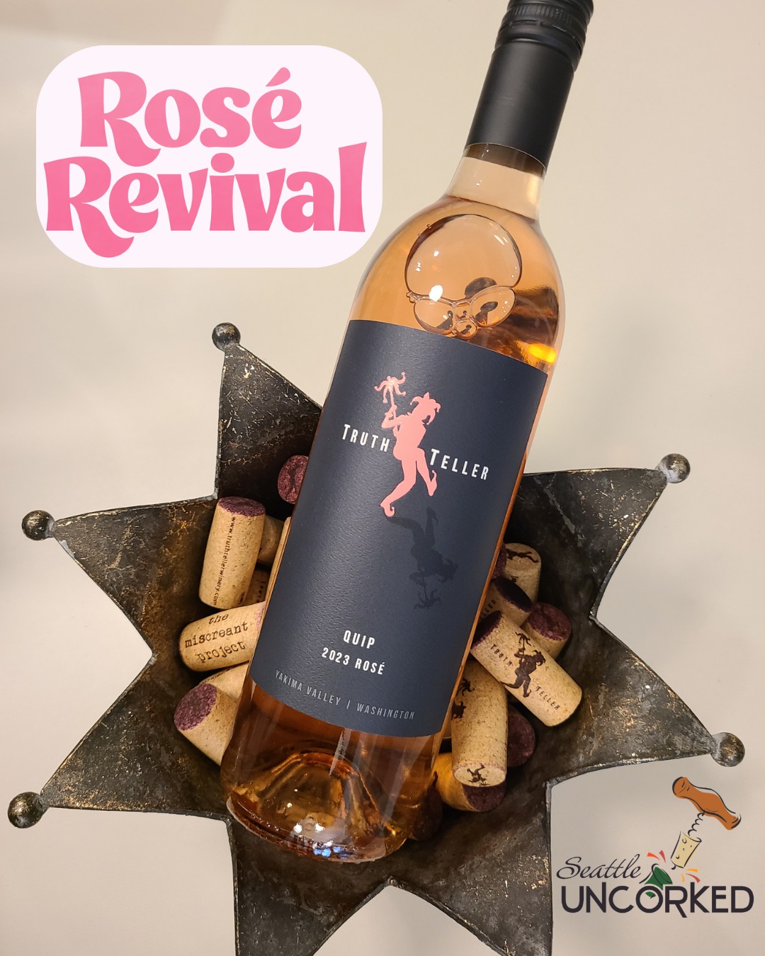 PSA: Rosé Revival & Cool Whites is coming in hot — and your future self will be VERY upset if you miss it.
We’re showing up with:
• Quip — flirty rosé of Mourvèdre
• Frolic — our sunshine‑bright Viognier
• Hedonista — the Albariño that knows how to make an entrance
Friday, May 29th at Carillon Point
VIP @ 5
GA 6–8:30
Go snag those tickets before someone else drinks your pour:
https://secure.qgiv.com/for/cascadia/event/rose
#SipSipRosé #CrispWhites #TruthTellerWinery #RoséRevival #CoolWhites #PNWWine #CarillonPointEvents #SeattleUncorked #WoodinvilleWineCountry #SipLocal
