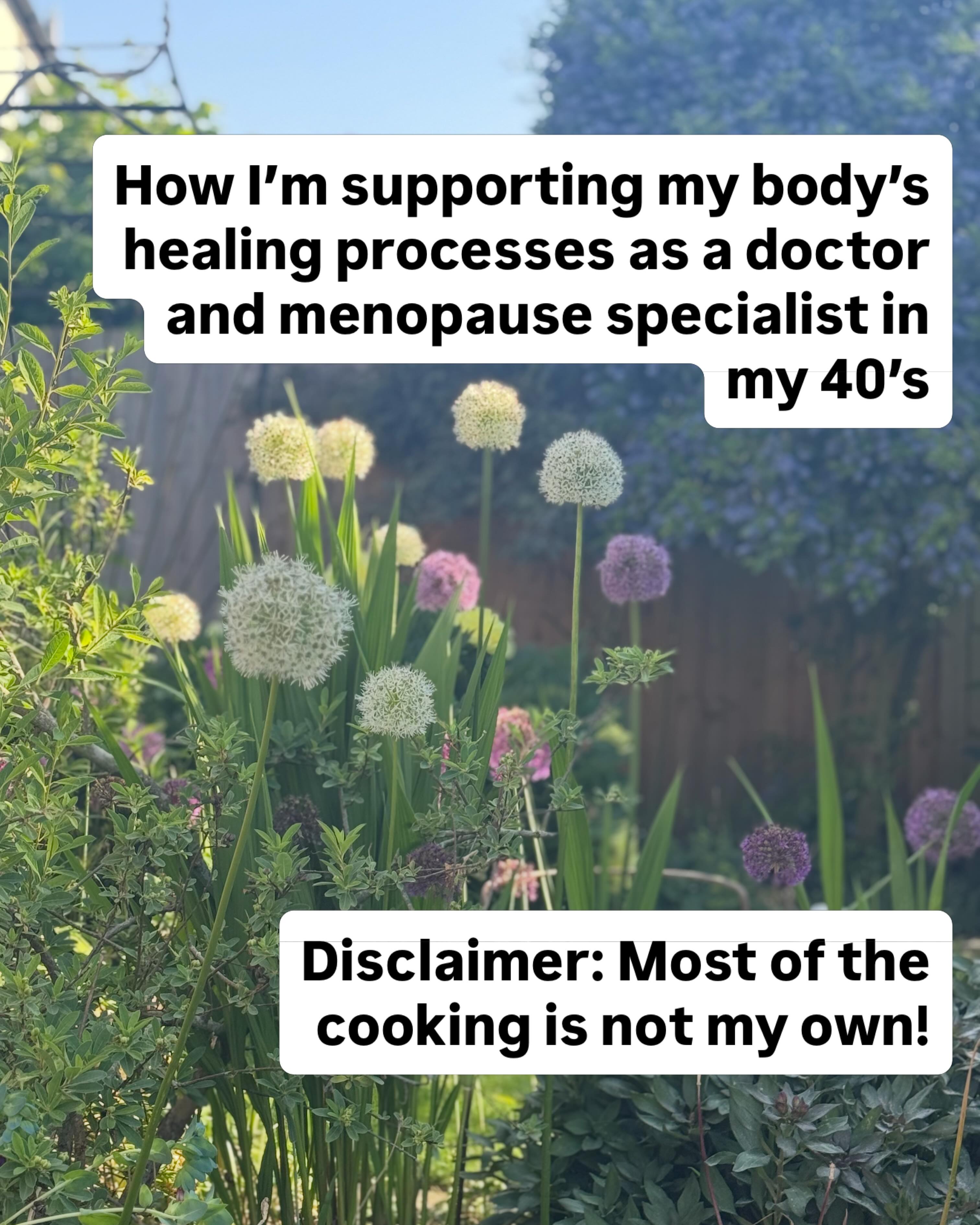 As a woman in my 40’s, I am acutely aware of the fact that proneness to injury and healing are not the same as they were when I was in my 20’s and 30’s.
This has mattered more than ever in the last 2 weeks when my body has been depending heavily on its ability to heal effectively.
When your body goes through big physical traumas, controlling the things which you’re able to control can make a big difference to your outlook and motivation.
Providing my body with the right substrates to heal makes sense to me and it’s helped to provide me with a focus, even on days when I didn’t feel well enough to do very much at all.
For those of you who are also on a healing journey of your own or just needing a general reminder to use food to nourish, hopefully this helps… 🤍