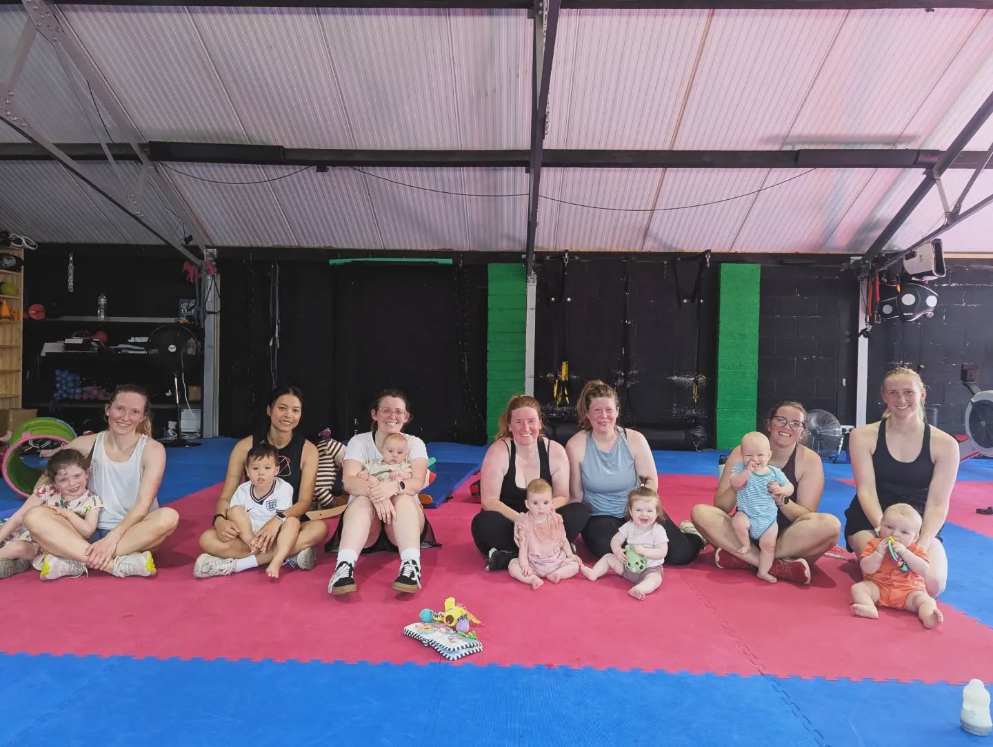 BRING YOUR BABY EXERCISE CLASSES 🍼🩷
EVERY TUESDAY & FRIDAY 930AM - 1030AM 🙌🏻
.
These classes are my fave. Nothing better than a load of legendary mums chatting about how sleep deprived they are whilst at the same time smashing out a workout. That mum power is something different!
.
Message me if you want to come along as there are only 6 spaces per class ( in this photo there are 7 mum's as usually I'm terrible at remembering who's doing what!)
.
£10 PAY AS YOU GO
Or you can use them as part of your TBG membership
.
LOVE BABY CLASS.
LOVE THESE MAMAS.
🩷
.
#TRAINEDBYAGIRL #mumandbaby