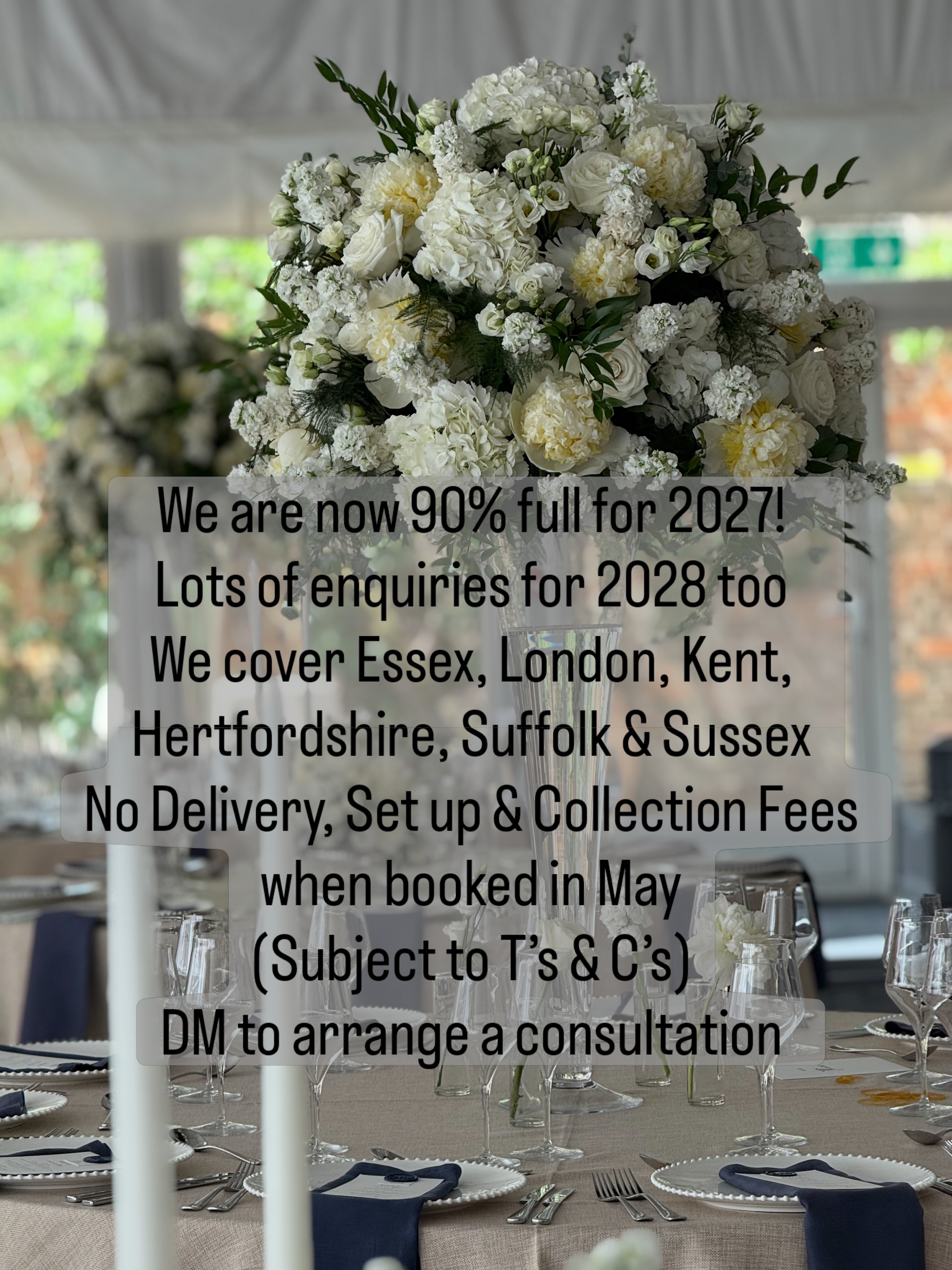 #wedding #2027wedding #londonwedding #essexflorist #weddingday