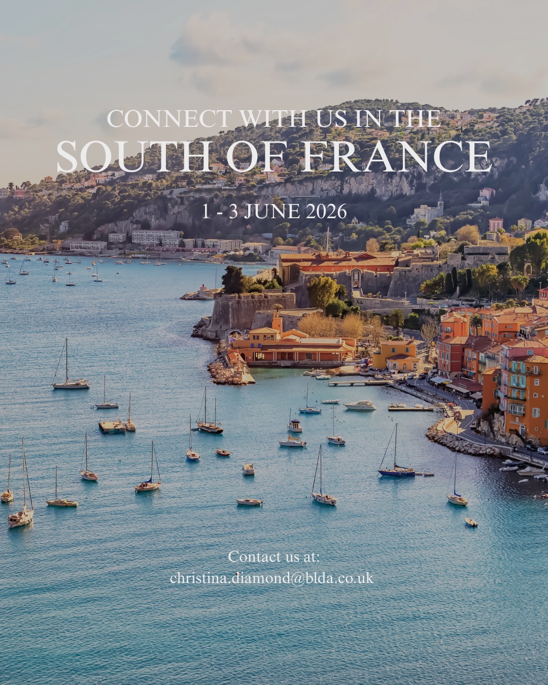 Our Associate Director, Christina Diamond will be in the South of France from Monday 1st June - Wednesday 3rd June for a series of meetings. If you would like to arrange a time to connect, please do get in touch at christina.diamond@blda.co.uk.