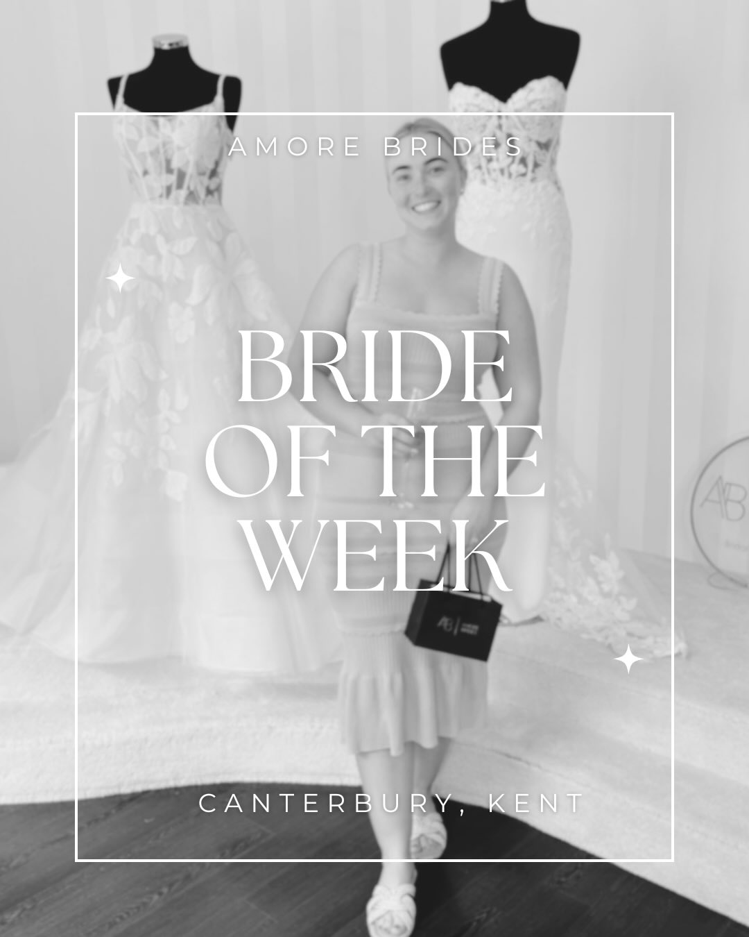 ✨Bride of the week✨
Alice! We are so thrilled to have been part of your story.
Alice said….
“I had the most amazing experience with Amore Brides from start to finish! The staff were so welcoming and comforting, which made the whole experience feel relaxed and special from the moment I arrived!
Amore has such range of beautiful dress styles to choose from, and I really appreciated the team’s willingness to be creative and help vision ideas with me to find the perfect look by putting two dresses I was torn between to create a dress that has the best of both worlds!!
The VIP package was the perfect personal and luxury treat — I would highly recommend it, especially for first-time brides as it makes the whole experience feel even more memorable and exciting, especially if you’re a little nervous to begin with!
A huge thank you to Carrie for supporting me at both appointments and helping me find my perfect dress! Xx”
#brideoftheweek #kentbride #saidyestothedress #weddingdress #bridal