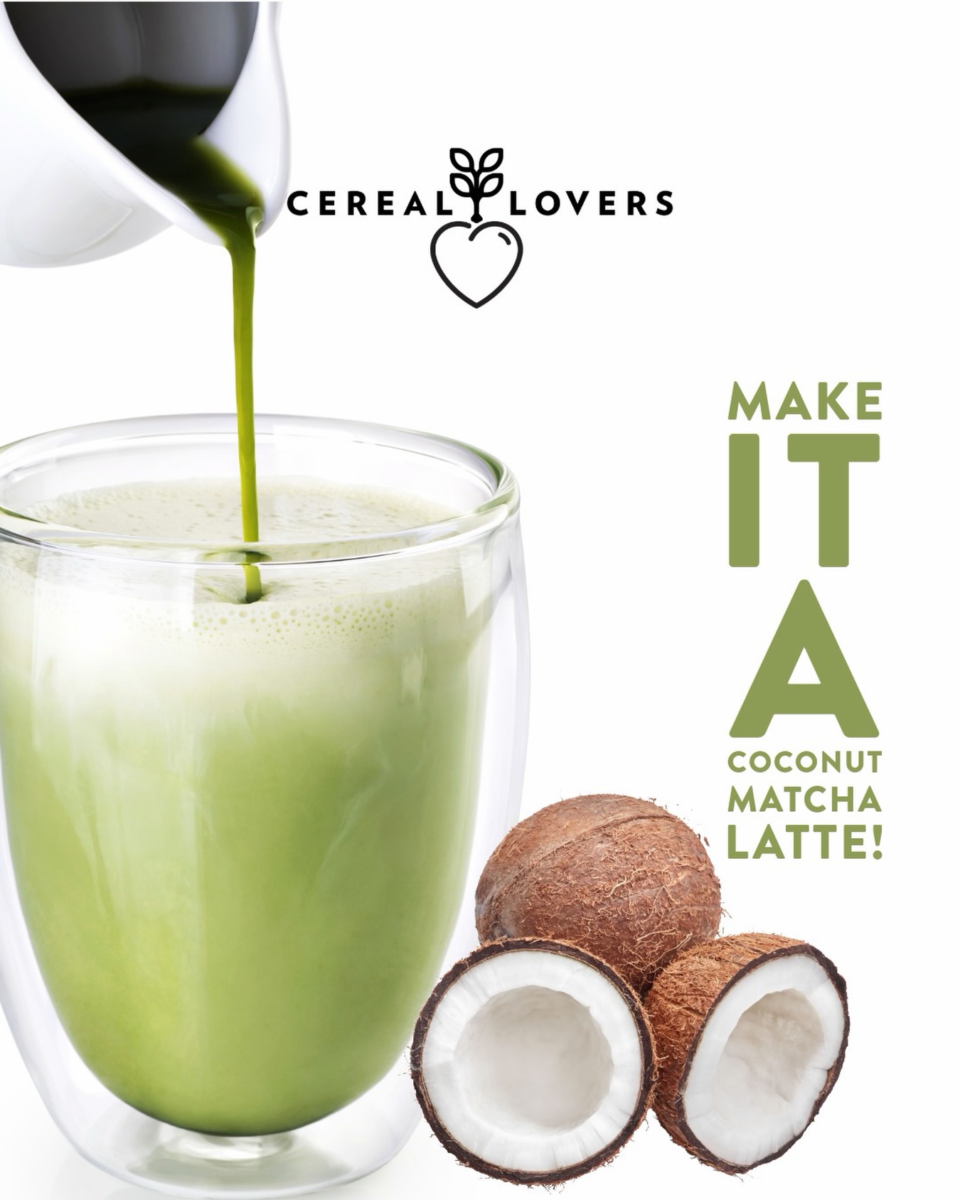 Aujourd’hui au Luxembourg, même les glaçons cherchent de l’ombre. ☀️
Du coup, on a préparé notre Coconut Matcha Latte. Et franchement… il sauve des vies (émotionnellement surtout).
Crémeux, frais, légèrement tropical, avec cette petite touche matcha qui donne l’impression d’être une personne organisée et hydratée. Une boisson très “je prends soin de moi”, sans devenir insupportable.
Passez chez Cereal Lovers pour survivre à cette chaleur avec style. 🌴🍵
#CerealLovers #MatchaLuxembourg #LuxembourgCity #LuxembourgFood
