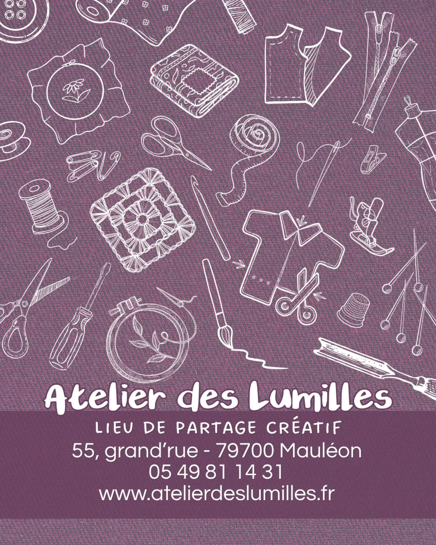 Nos partenaires locaux ✨️
Pour continuer la série des 500 abonnés voici un tour de nos services réalisés par nos partenaires locaux :
✨️ Les ateliers créatifs par des artisanes et artistes locales : broderie, crochet, linogravure, aquarelle et d'autres arts créatifs qui arrivent très bientôt ! 🎨
🪡 Les retouches avec @keltissu.kelcouture : déposez-les avant le mercredi et récupérez-les la semaine d'après* !
Ourlets, changement de fermetures, rideaux, etc.
Possibilité de devus
🔧L'entretien de votre matériel par @lerouxets :
Révision de machines à coudre familiales et industrielles.
Réparation de machines et de fer à repasser toutes marques sur devus.
Vente de machines à coudre familiales et industrielles, sur devis.
🧺 Tissus :
- vente de coupons 50x70cm en toile de coton unie ou à motifs sélectionnés avec soin par @otissusdhelenecholet
- ventes trimestrielles de tissus au mètre, choix varié par Kel'tissu & Kel'couture
*dans la limite des stocks