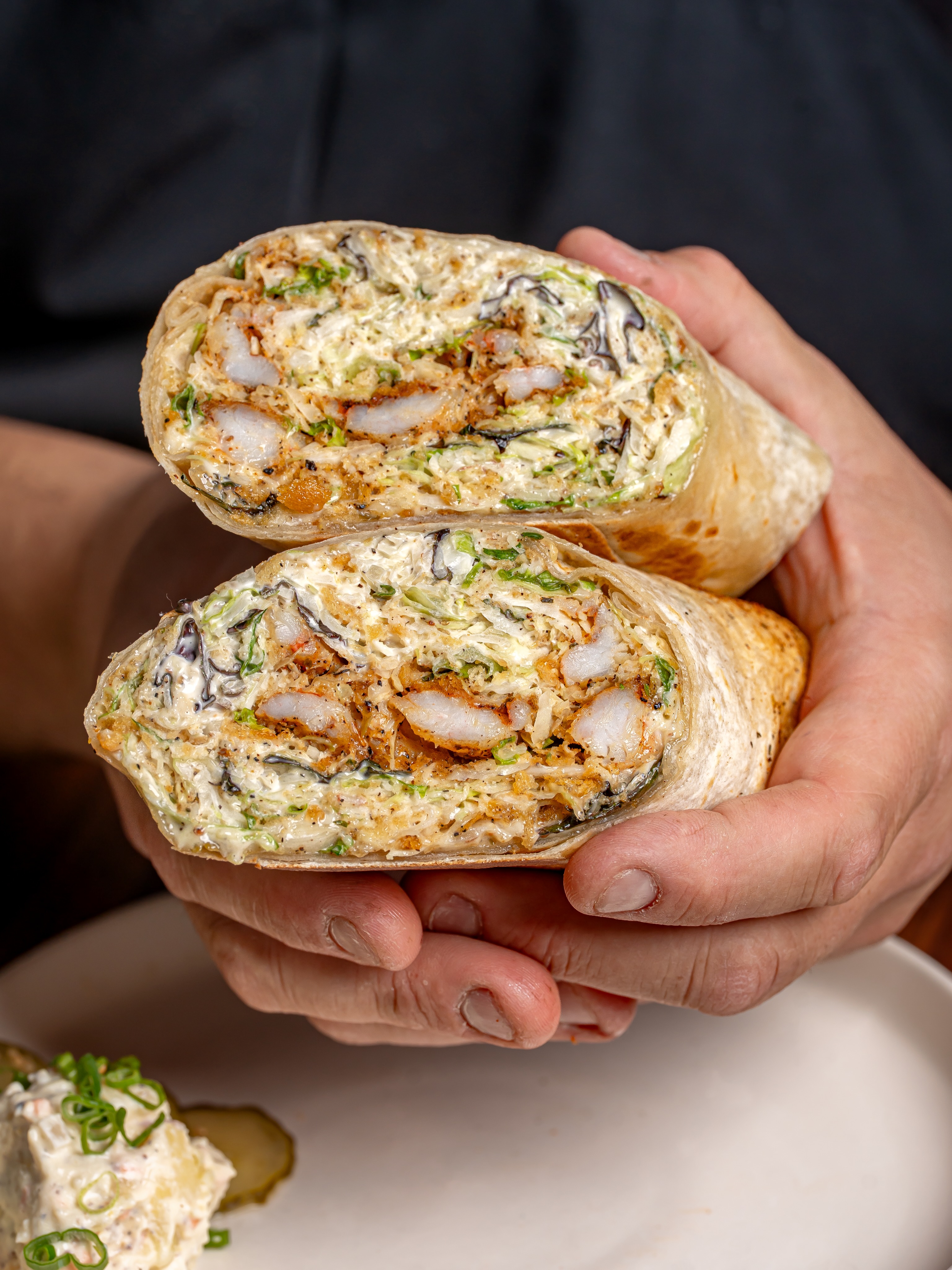 New wrap alert 🌯 Blackened Shrimp Caesar Wrap! Add that to the top of your Lunch Ideas in Charlotte list.
Loaded with:
🍤 blackened SC shrimp
🥬 mixed greens
🧀 parmesan cheese
🍞 brown butter bread crumbs
🍋 yuzu Caesar dressing
There’s also a Blackened Shrimp Caesar Salad option! Both available during lunch Tuesday-Saturday 11am-2pm.
#blackenedshrimp #lunchinspo #charlotteeats #newmenuitem