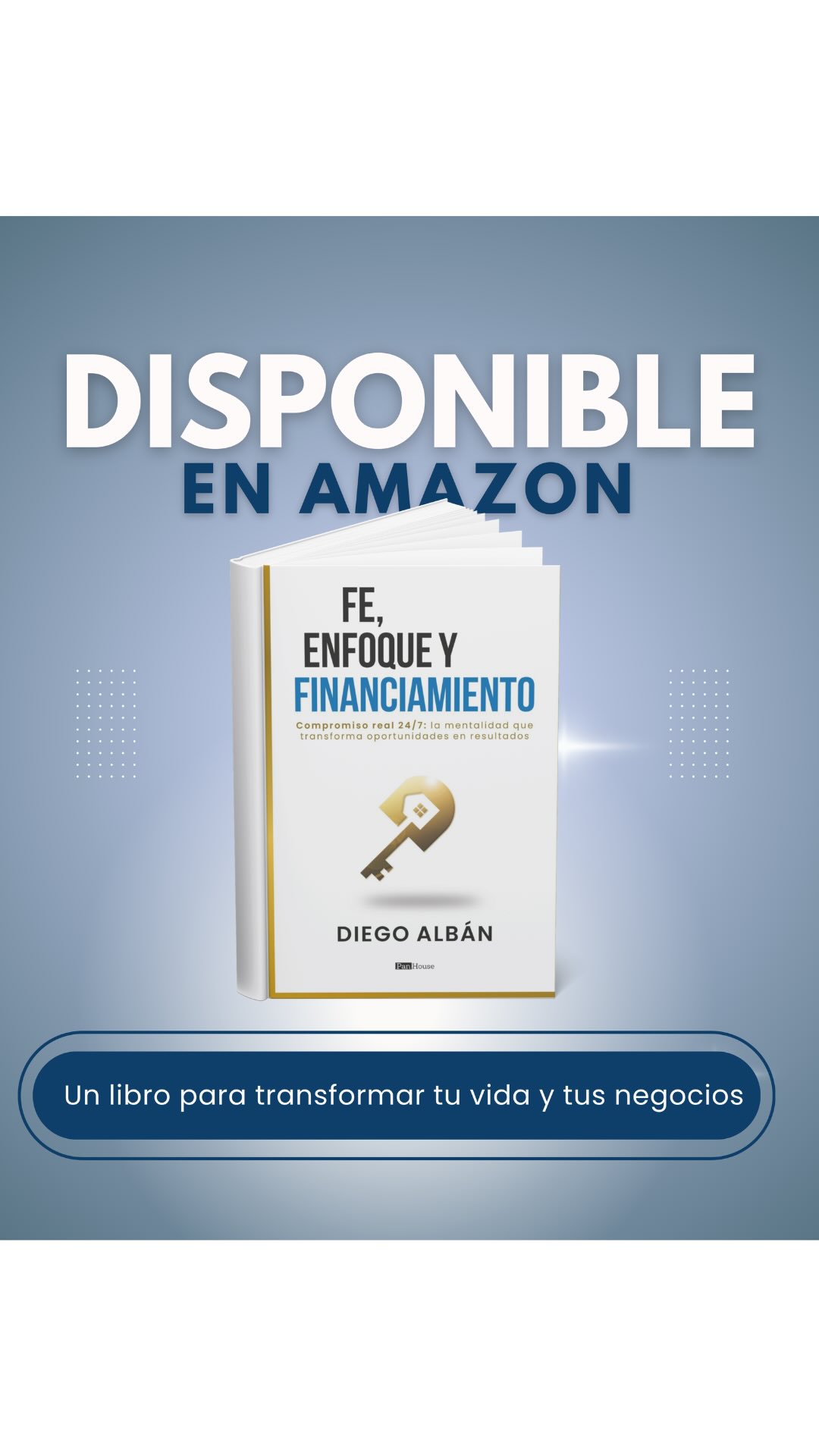 Hoy es un día especial.🙏🏻🔥
Fe, Enfoque y Financiamiento ya es una realidad.
Ya lo tengo en mis manos… y ya está disponible en Amazon. (Les dejo el link en mis historias)👆🏻
Gracias a todos los que han hecho parte de este proceso. 📖