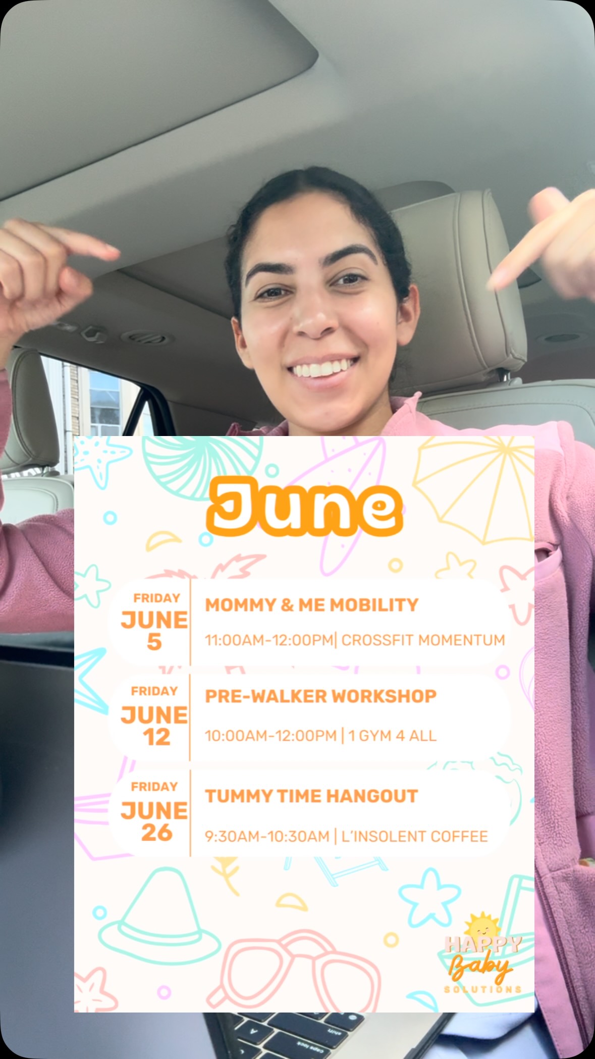 📅 JUNE EVENTS ROUNDUP 📅
Summer is right around the corner, and we have an amazing lineup of hangouts, workshops, and workouts for you and your little ones! Whether you’re looking to get moving, help your baby hit those milestones, or just swap stories over a really good iced coffee, we would love to see you there.
Here is what’s coming up this month:
🗓️ June 5th | Mommy & Me Mobility
⏰ 11:00 AM - 12:00 PM
📍 @crossfitmomentum
✨ Mobility work designed by @docsammoves and I for both you and baby.
💸 $35
🗓️ June 12th | Pre-Walker Workshop & Open Play
⏰ 1:00 PM - 4:00 PM
📍 @1gym4all
💸 $20
✨ Get expert tips to help your baby crawl and walk, followed by open play! Hosted by @wyckoffmomsclub
🗓️ June 26th | Tummy Time Hangout ⏰ 9:30 AM - 10:30 AM
📍 @linsolent.coffee
✨ Gentle play led by a pediatric PT. Grab a coffee, meet local families, and take home practical exercises you can use today!
💸 $20
🎟️ How to join: Spots are limited! DM “EVENT” and secure your space.
Tag a local parent friend who needs a morning out below! 👇
#physicaltherapy #newmom #bergencounty #rocklandcounty #milestones