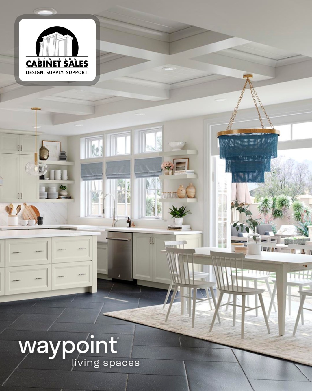 Bring the outdoors in this spring. 🌿
Thoughtful design can create a seamless flow between your kitchen and outdoor living spaces — perfect for entertaining season. Think:
• Large islands for gathering
• Light finishes that reflect natural light
• Storage that keeps hosting effortless
Let’s design a space that connects beautifully to the way you live — inside and out. Visit our showroom, New York Cabinet Sales LLC!
#IndoorOutdoorLiving #SpringRefresh #KitchenDesign #EntertainingAtHome #OpenConceptLiving #WaypointLivingSpaces