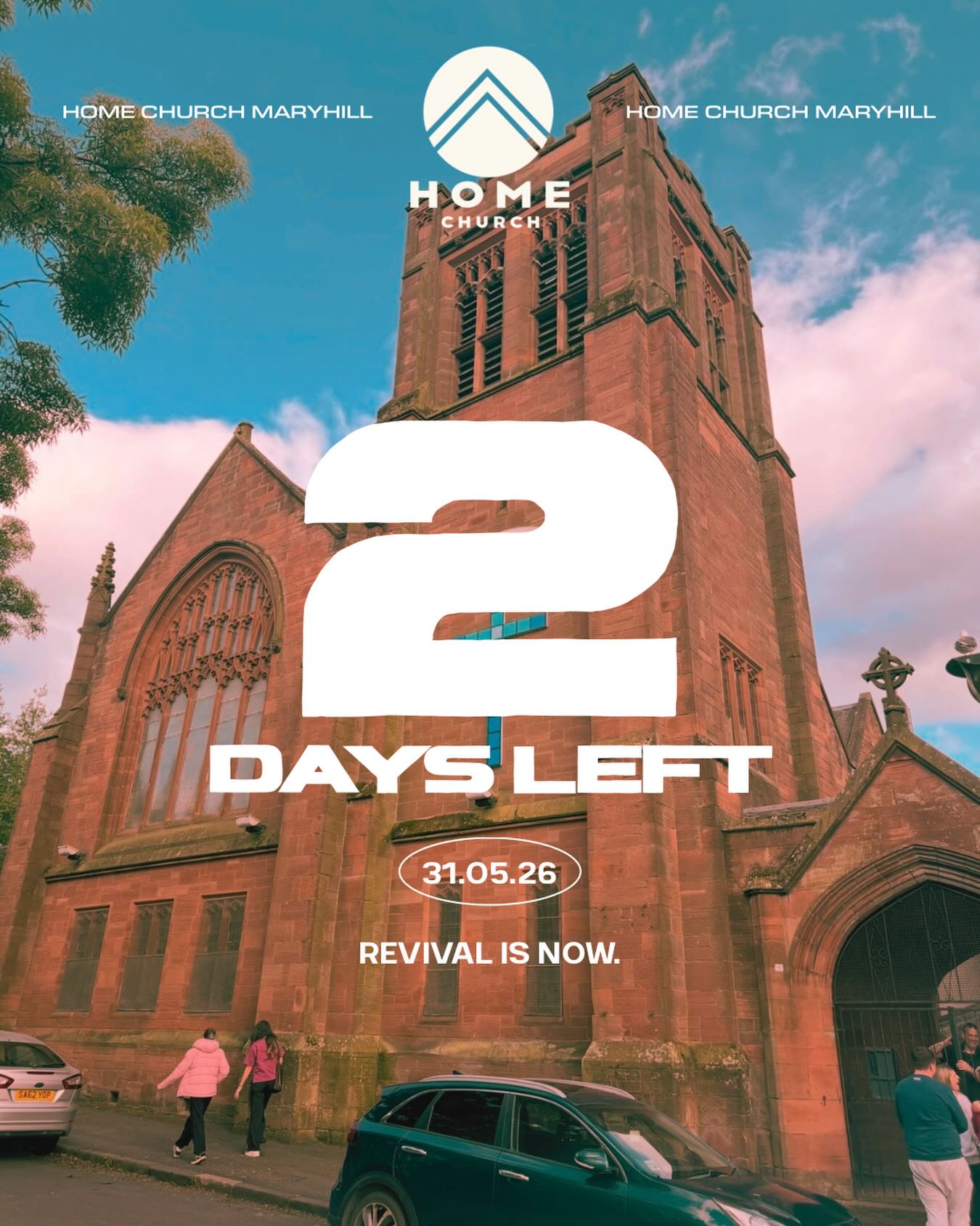 Only two days to go.. Revival is in the air!! 🤍🙌🏻