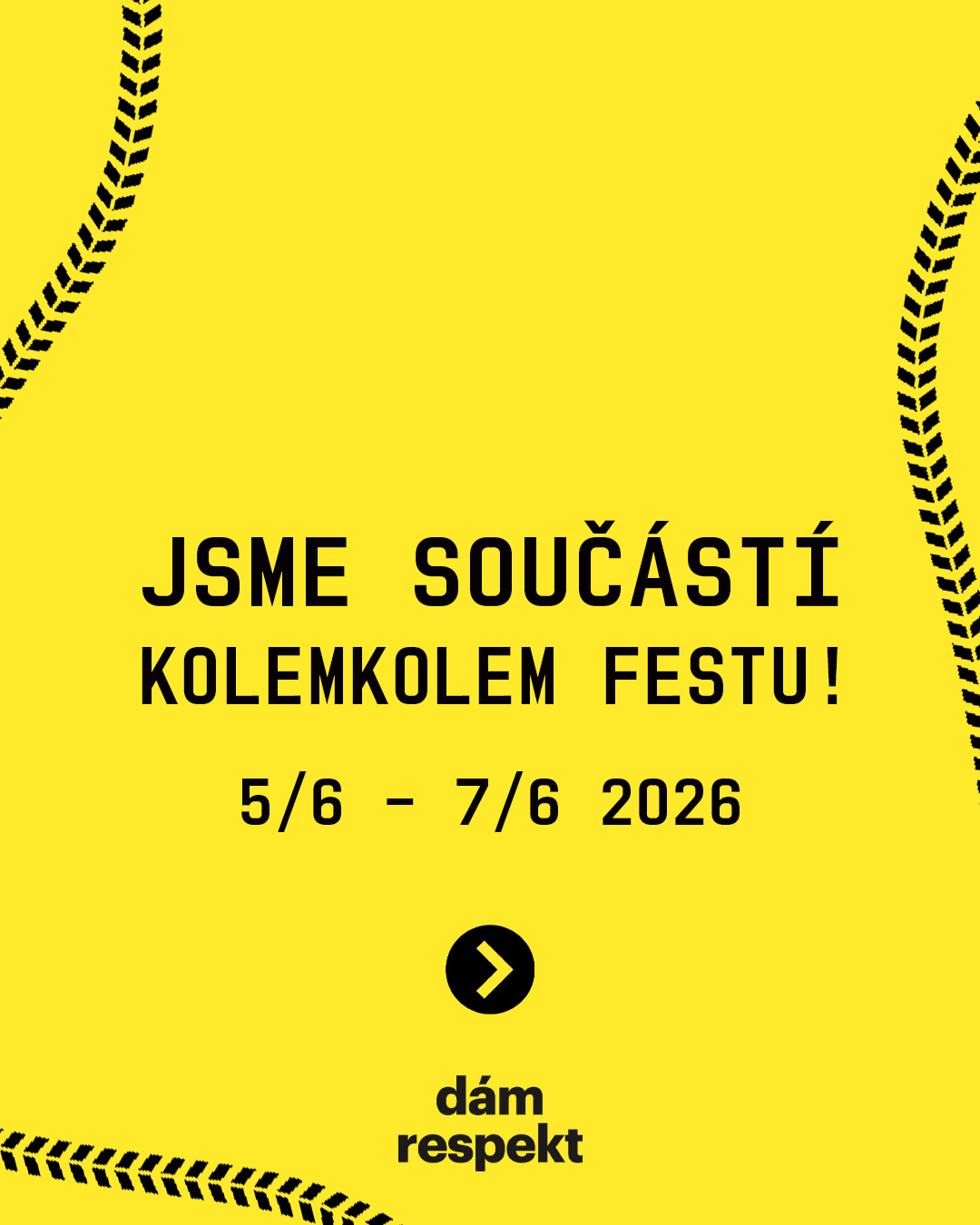 Nepřeberné množství tras a zážitků! 🚴✨
To je @kolemkolem.info 2026, jehož budeme součástí. Tak se vidíme na našem stánku! 🙌
#DamRespekt