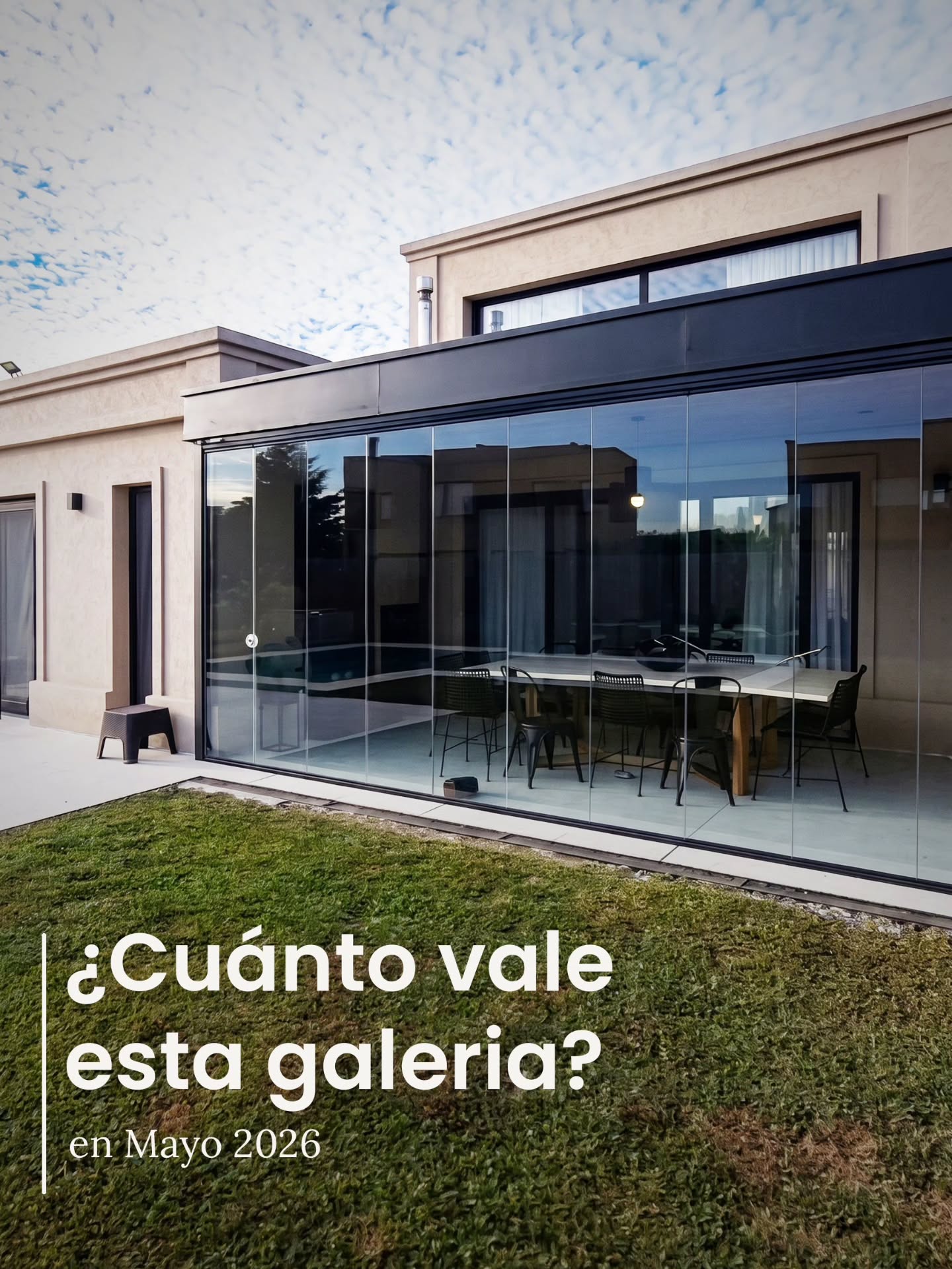Estamos en mayo, todavía estamos a tiempo... pero ya sabemos que nos van a contactar el 10 de diciembre porque quieren pasar las fiestas en su nueva galeria... 😅
#quincho #galeria #arquitectoscastelar