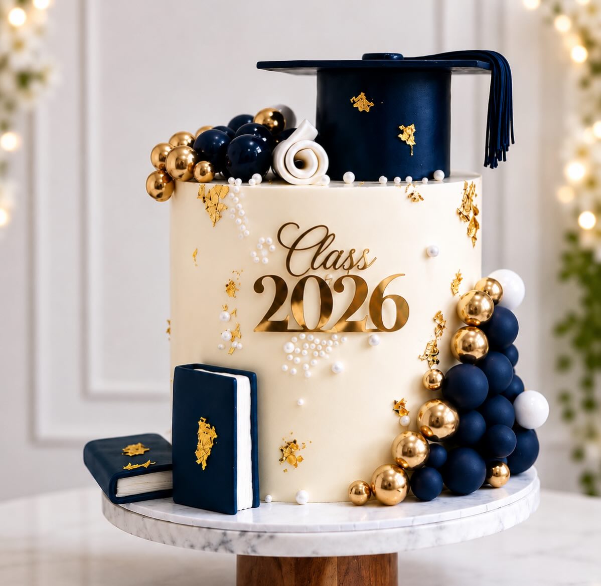 Not just a graduation cake… a whole milestone in edible form. ✨🎓
For the late nights, the sacrifices, the growth, and the dreams that finally became reality.
Class of 2026 deserves a celebration just as unforgettable as the journey. 🤍
#ClassOf2026 #GraduationCake #LuxuryCakeDesign #GraduationSeason #JohnsonsCustomCakes