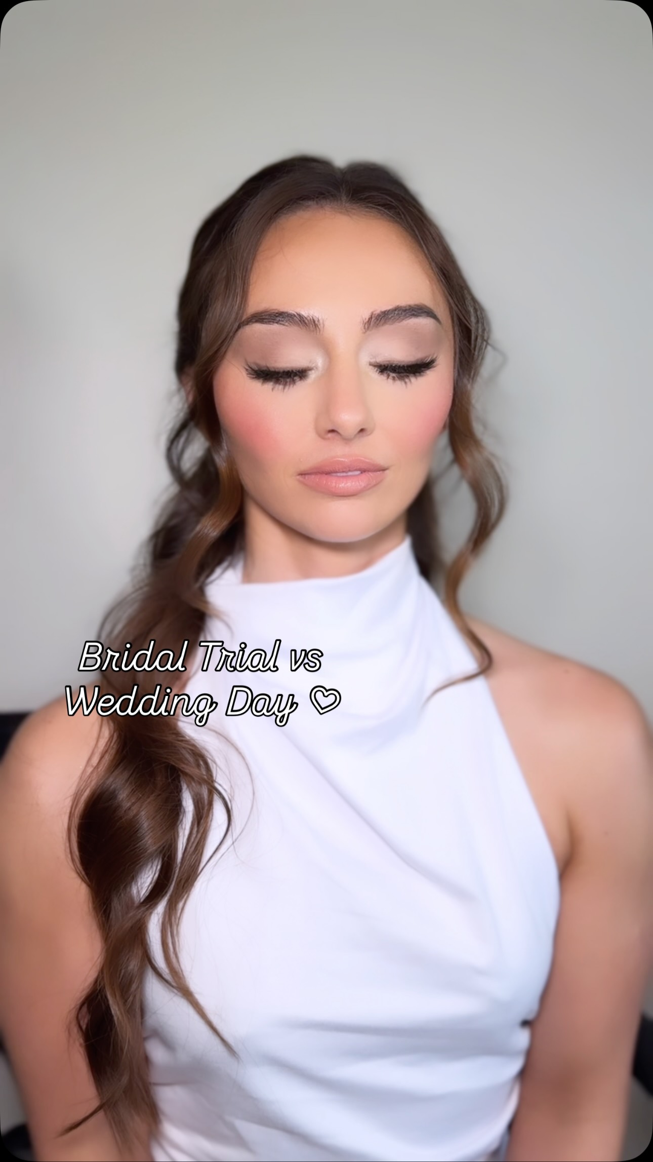 The bridal trials gals, I won’t ever not talk about it! It’s so important! Because you think you want a certain look & when it comes to life you may end up making a pivot like this & wow! Both looks are great but the wedding day she felt more like her🫶🏼✨👰♀️ #bridaltrials #bridetobe #bridesworldwide #travelingmakeupartist #boisemakeupartist
