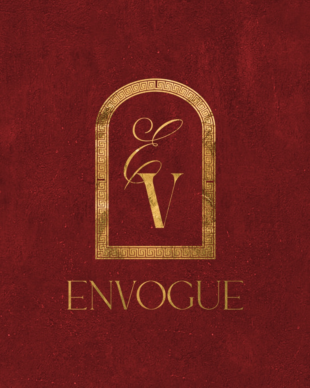 Brand Identity • Envogue
For Envogue, Gurugram, I made a luxurious monogram style brand identity in deep red and gold shades. The typography was also chosen keeping in mind the luxury element of this grand venue! I made many variations of the logo, so that it was easy adaptable to all the branding needs of the venue, including print material and digital marketing purposes.
Agency: @chlorisdesignss