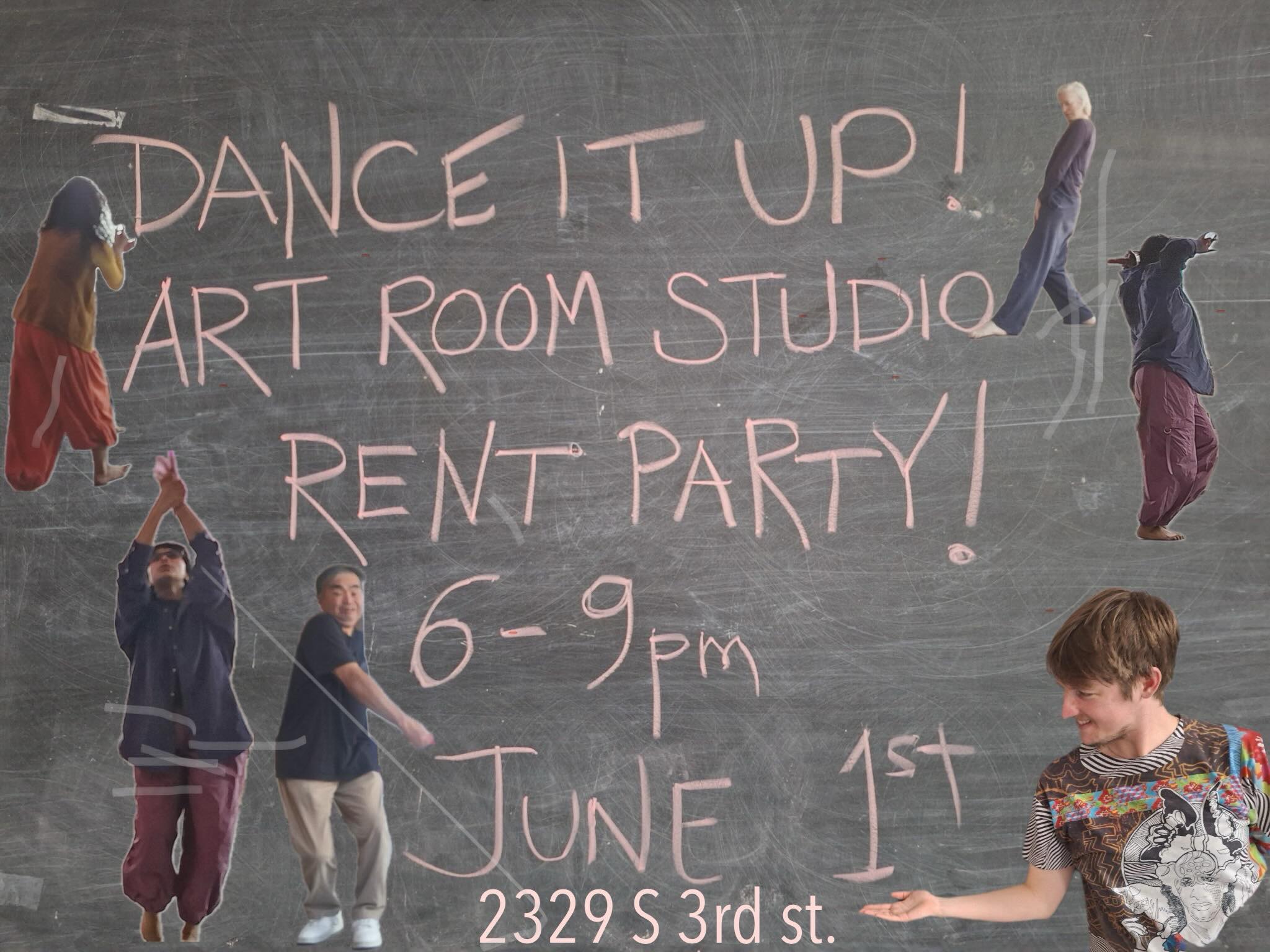 You’re invited to the Art Room Studio’s Rent Party - June 1st, 2026 ❤️🔥❤️🔥❤️🔥
Come out and DANCE IT UP 🌠
at our first monthly Art Room Studio Rent Party!
✨Always the first of the month!😘
🪄 hosted by Emmett Wilson @e.w.www and friends
Snacks, BYOB, come dance, bring your friends and help us keep the Art Room Studio going and growing!
$10+ donation suggested 💗💗💗
…….
📍The Art Room Studio
2329 S. 3rd St. - 2nd Floor
