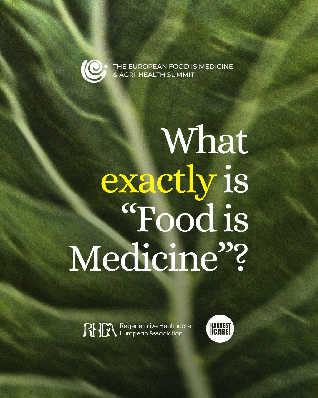 How do we move "Food is Medicine" from a conceptual framework to practical implementation across Europe? ๐
With 90% of all deaths in Europe being caused by Non-Communicable Diseases (NCDs), we cannot ignore how diet-related chronic diseases need to be prevented and treated with food-based interventions - not just medications.
We need to treat the cause, not the symptoms. To do that, we must grow, prescribe, and fund #quality food as an integral part of our healthcare systems.
Developing a European adoption of #foodismedicine requires systemic coordination, collaboration and alignment across agriculture, healthcare, policy, research, and funding.
The upcoming European Food is Medicine & Agri-Health Summit is a two-day event that brings together multi-stakeholder actors dedicated to helping build the future of preventive healthcare and regenerative food production.
If you are working to build healthier, more integrated food systems in Europe, we invite you to join the conversation and help shape these foundational strategies.
๐๏ธ November 19-20, 2026
๐ Tolhuistuin, Amsterdam
๐ฅ Attendance is by application or invitation to ensure balanced collaboration.
๐ Link in bio: agrihealthsummit.com
#AgriHealth #FoodIsMedicine #PublicHealth #RegenerativeAgriculture #Healthcare #Europe #RegenerativeFarming #HealthEquity #NutritionScience #FoodSystems