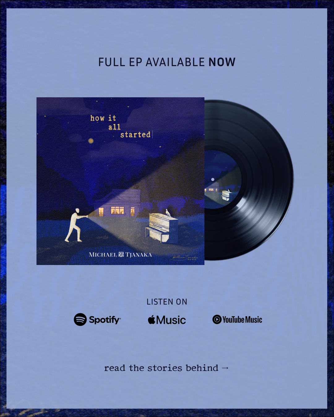 Finally! My first EP is fully out today.✨
These four songs carry little pieces of my memories, childhood stories, emotions, journeys, and moments that shaped me into who I am today. I truly hope that through these songs, you can feel a small glimpse of those stories and connect with them in your own way.
This EP means so much to me, and I want to take this moment to thank Jesus, lovely wife @feli.christine all my friends and family who have supported me throughout this journey. Your encouragement, prayers, love, and support mean more than words can describe. @javelineer @queenofphilipp
Most importantly, I want to dedicate this EP to all my music teachers and mentors who have patiently teach and guided me until this very moment. Thank you for believing in me and helping me grow, not only as a musician, but also as a person. ❤️
To my wonderful teacher :
Ms.Heniwati Susatyo
Ms. @pianola_music
Sir @daud.kosasih
Mr. @yasongunawan
Mr. @vicenteavella
Thank you for investing in me❤️
Special thanks to:
🎨Artwork & visual design beautifully and thoughtfully created by @williamtjanaka
💿Mixing & mastering by my wonderful friend @recky_risanto
And to everyone who listens, supports, shares, and stays with me through this musical journey… thank you from the bottom of my heart.
The EP is now available on all digital streaming platforms ✨