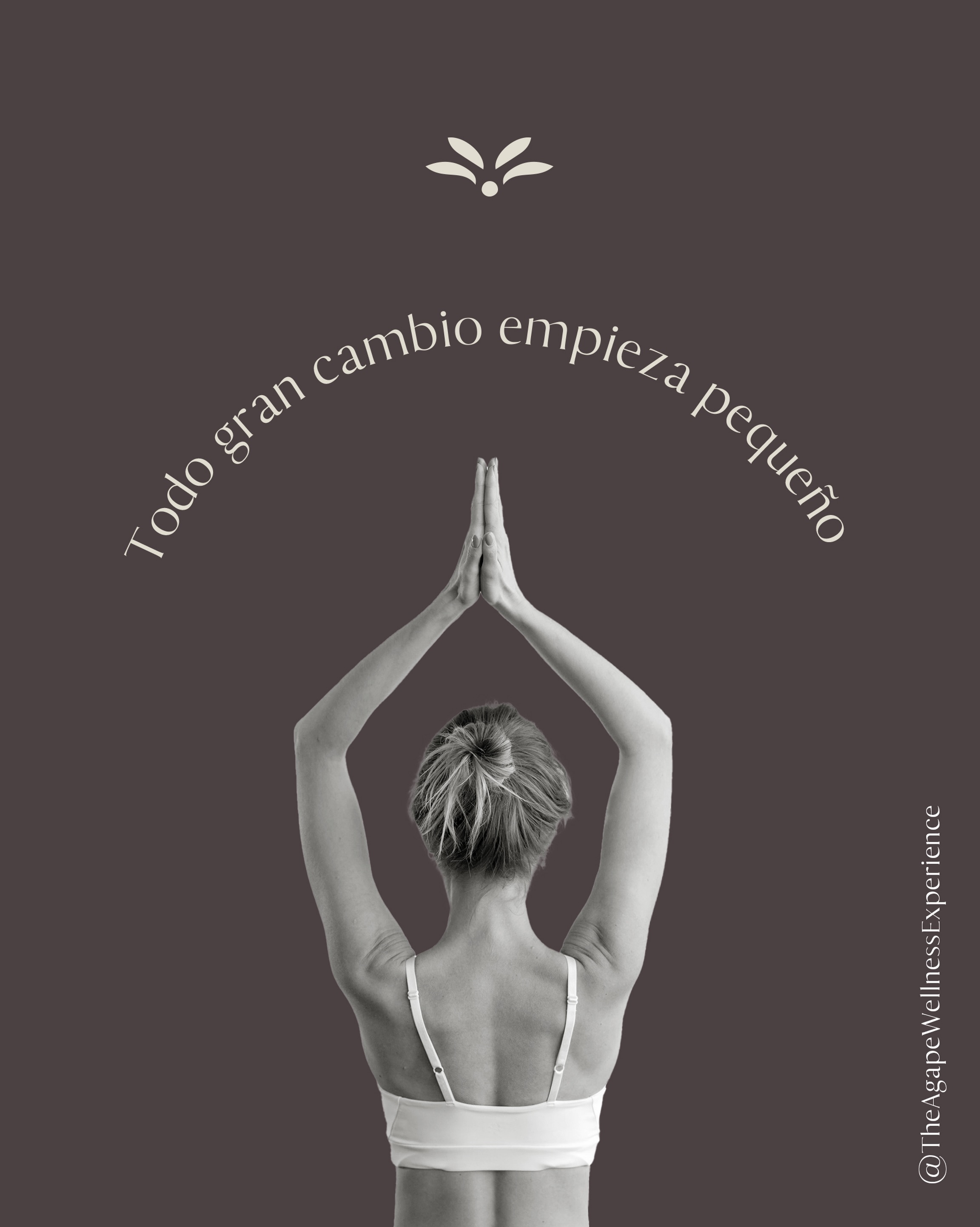EMPIEZA HOY✨
No subestimes lo que puede pasar cuando eres constante con algo pequeño.
Comienza tu práctica hoy y déjanos acompañarte en ÁGAPE 💛