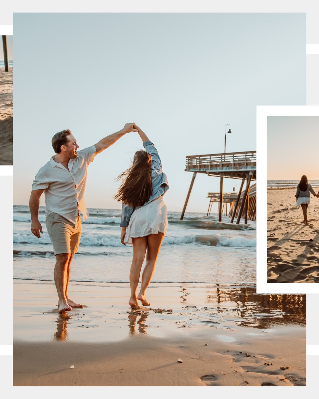 I love it when a boyfriend/husband/son/dad is the one to book the shoot. These men deserve an applause for understanding not every gift comes wrapped in a box.
Sometimes it looks like a weekend getaway, a sunset walk on the beach, and a photo session with the people (and pups) you love most.
Photography can feel like a big investment, but the older I get, the more I realize it’s really an investment in remembering. In celebrating the people who matter. In preserving a season before it slips away.
Because one day these photos won’t just be artwork on a wall—they’ll be proof of a life that was deeply loved.
And that’s priceless. 🤍