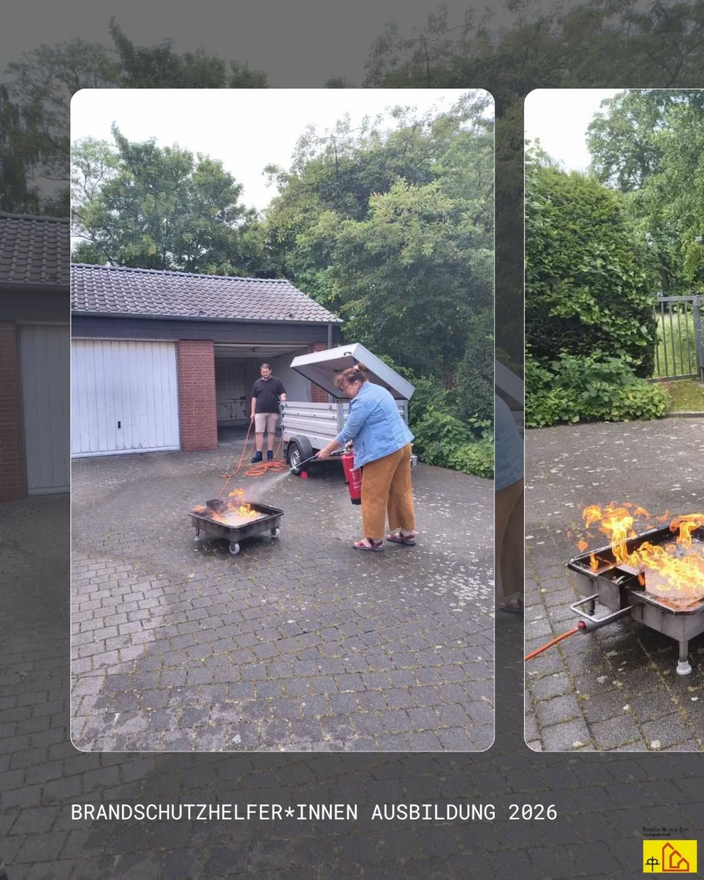 Diese Woche wurden wieder Mitarbeitende der FWS gGmbH zu Brandschutzhelfer*innen ausgebildet. Die Teilnehmer*innen waren Mitarbeitende aus Wohngruppen, Schulen und der Verwaltung.
Sie lernten, wie man im Notfall richtig reagiert und sicherstellt, dass alle Anwesenden in Sicherheit gebracht werden. Die Schulung umfasste sowohl theoretische als auch praktische Übungen. Diese regelmäßigen Schulungen tragen dazu bei, dass die Mitarbeitenden im Ernstfall gut vorbereitet sind und die Sicherheit aller gewährleistet werden kann.
#fwshamm #Brandschutzhelfer*in #Brandschutz #Jugendhilfe