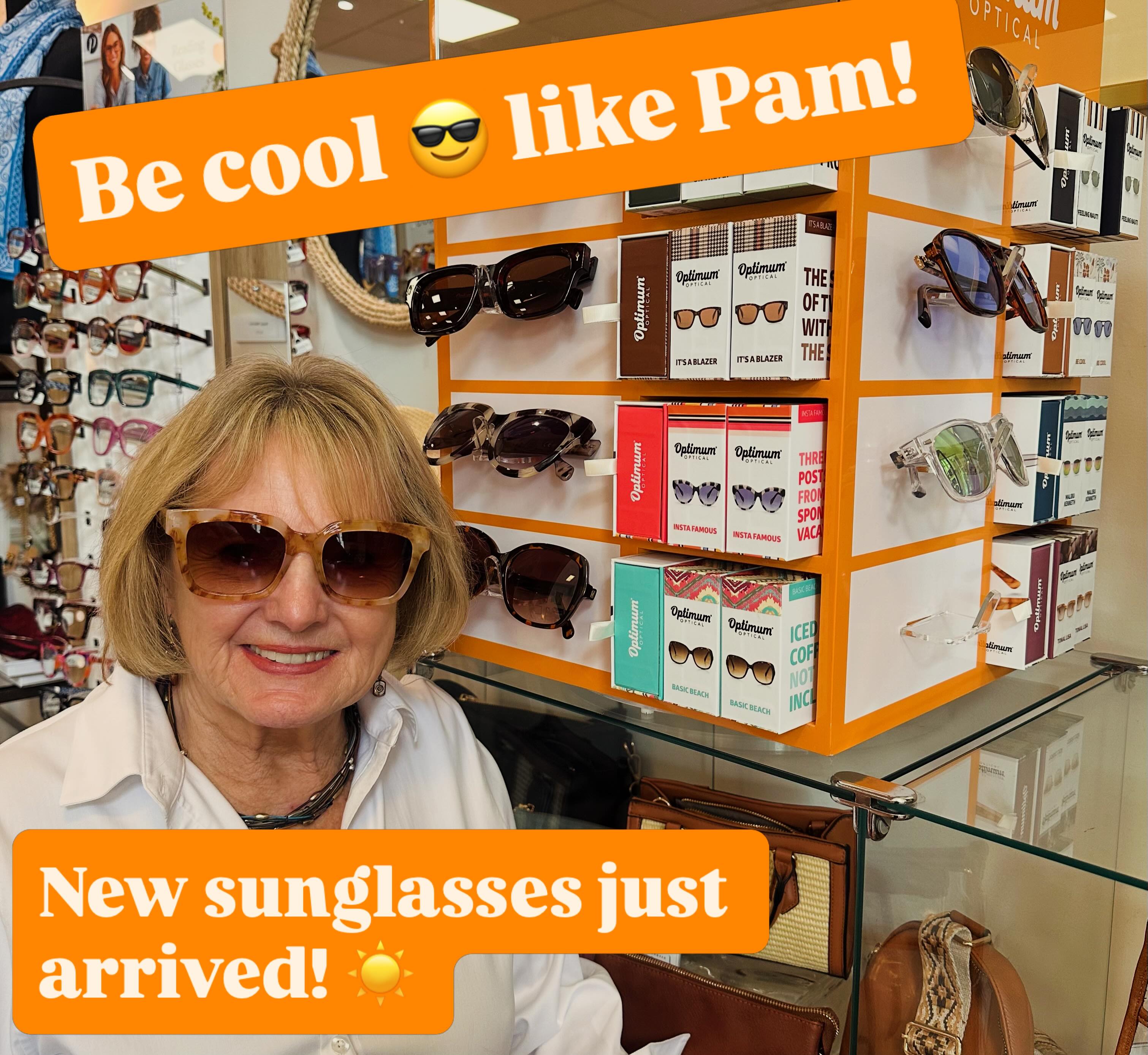 No rain in the forecast?? No problem! 😎
New sunglasses just arrived! Stop in today and be cool like Pam! 😎
#danielisland
#charlestonshopping
#sullivansisland
#isleofpalms
#follybeach