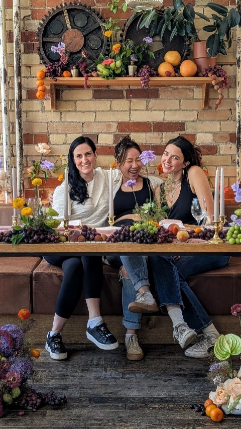 POV: your wedding vendors are fully locked in ✨
Throwing it back to our Revelry in Bloom shoot 🪻🍇 and honestly, this project still feels so special to me because it was the first shoot where I stepped beyond just being the beauty team and became a co-concept creator and co-designer of the overall vision.
Ashmir @juicybloomsdesigns led the creative direction and florals, while Kim @poppin_petals brought our vision to life through planning and styling. Set inside the moody charm of Bellwoods Brewery @bellwoodsbeer , Alyse @owsiackiphotography captured every detail so beautifully, Vintage Bride @vintagebride.ca provided the dreamiest vintage gowns, Boyun @foryourdelight.to designed custom stationery, and All Pretty @allprettyevents completed the space with rentals that tied everything together perfectly. Our models, Nastya @nasti_tk and Kai @kaikouragrace , brought the vision to life effortlessly, while I created the makeup looks and my team member Yulia styled the hair @victoriabarrett.makeuphair
This is exactly the kind of collaboration you want surrounding your wedding day: vendors who are creatively aligned, inspired, and functioning like a well-oiled machine behind the scenes to create something unforgettable 🤍
So honoured this shoot was published in Boho Weddings, New York Bride, and Brides & Weddings Magazine. Honestly, I still think it has more life ahead of it because the blend of fresh editorial details and timeless vintage romance feels so unique.