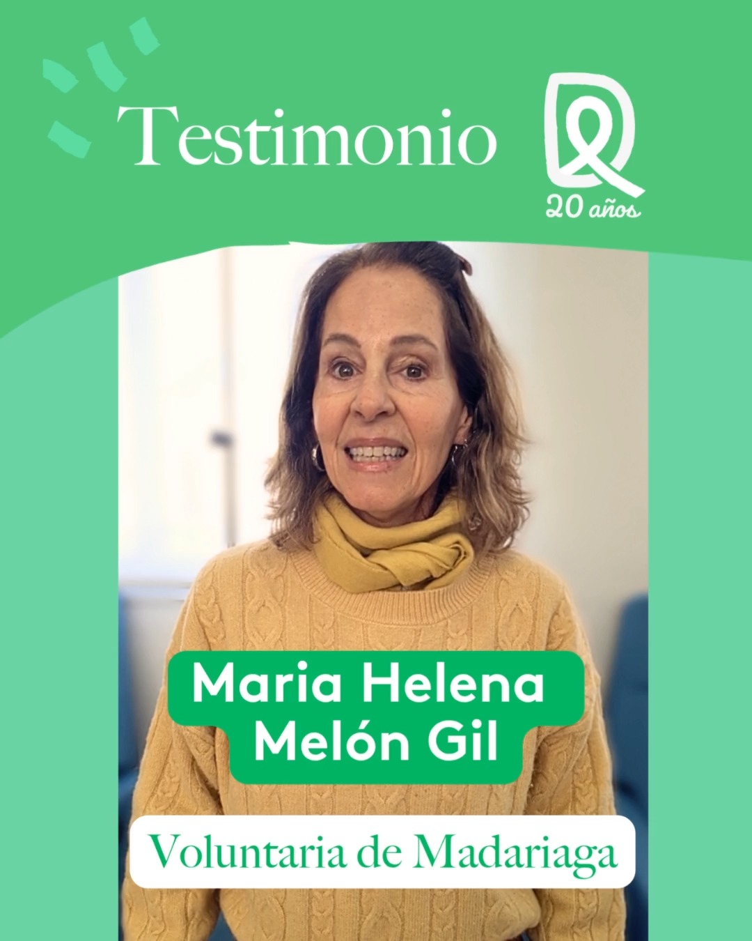 🎨 Historias que abrazan el voluntariado desde adentro ✨
Para celebrar nuestros 20 años, queremos compartir la voz de quienes hacen posible la Fundación todos los días. Hoy les presentamos a María Helena Melón Gil, voluntaria en la réplica de Madariaga.
María Helena abre su corazón y nos cuenta cómo un sueño que nació en Pinamar viajó hasta Madariaga gracias a su amigo Claudio, transformándose en una salita llena de cariño.
🎉 ¡Sumate vos también a nuestro aniversario!
La Fundación es una gran red que construimos juntos. Si fuiste voluntario, paciente o nos acompañaste en este camino, queremos escuchar tu historia.
🤳 Grabate un video cortito.
👆 Información para participar: https://www.dondequieroestar.org/aniversario-20
🗓️ ¡Hay tiempo hasta el 30 de junio!
#dondequieroestar #20añosjuntos #historiasdevoluntariado #madariaga #comunidadquesana #sumatealaniversario
@vickyvieltemperley Vicky Viel
@dondequieroestar.madariaga Dónde Quiero Estar Réplica Madariaga