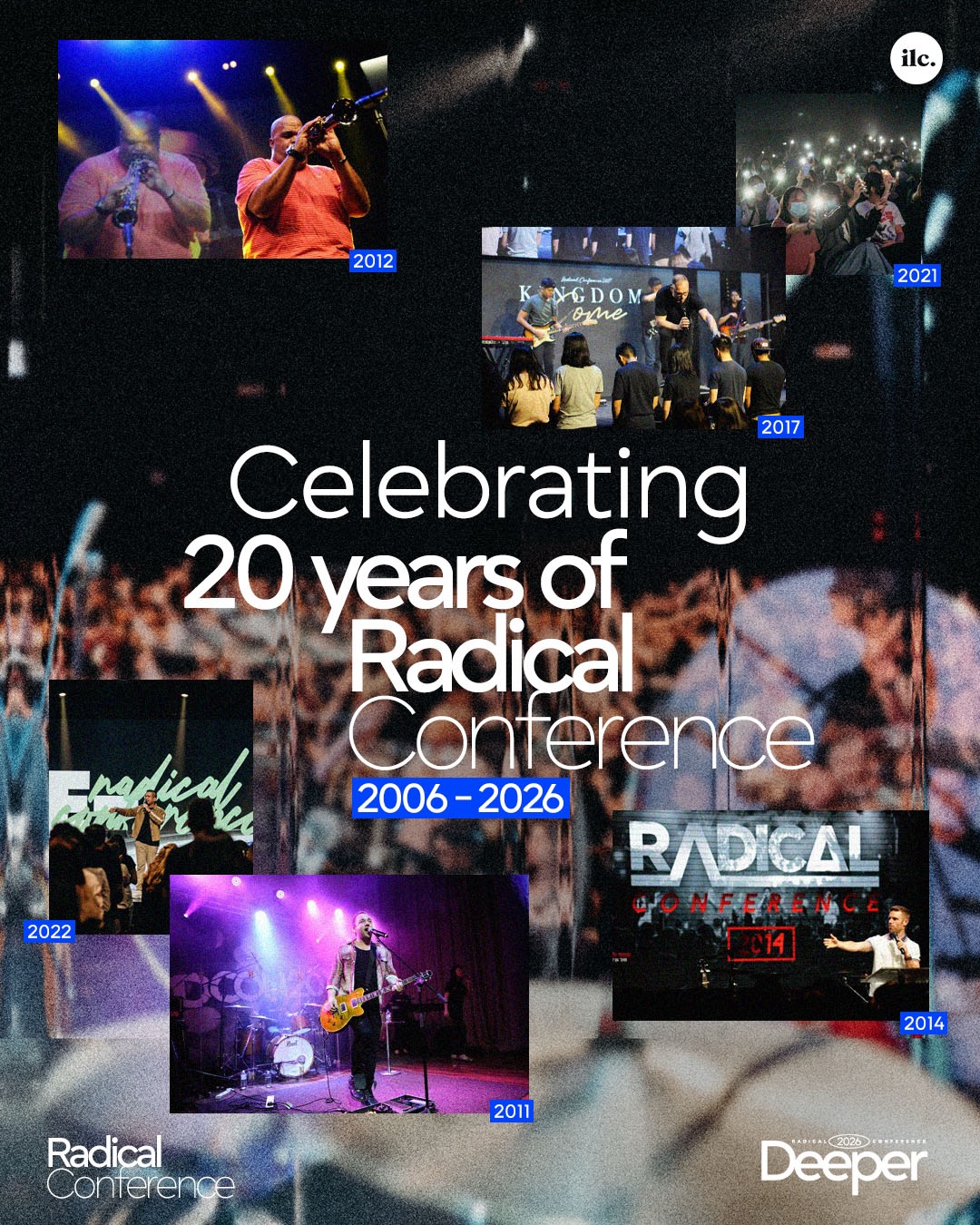 Give this a 💙 if you’ve encountered God in a powerful way in the 20 years of #RadicalConference 🕊️
#impactlifesg #DEEPER #Radcon26