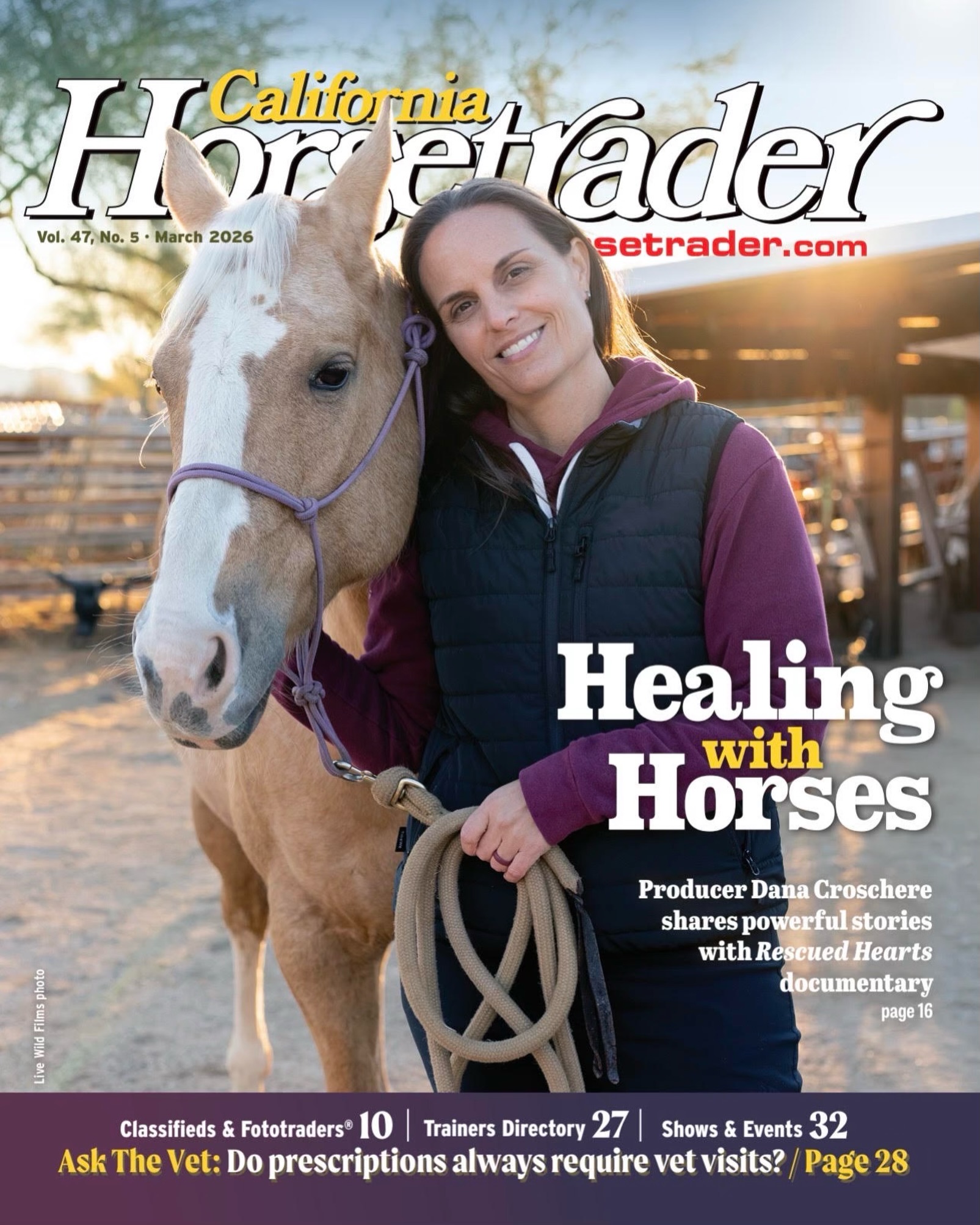I found this magazine cover again while going through boxes of my mom’s things that we brought home after she passed.
And seeing it there stopped me in my tracks for a moment.
About 3.5 yrs ago, we started filming Rescued Hearts with no idea where this journey would lead. I never could have imagined it would lead to my face being on the cover of Horsetrader Magazine.
At the time, it felt surreal and beautiful. But now, it holds an even deeper meaning.
I remember the day we had to call an ambulance because my mom was struggling to breathe. In the middle of such a scary moment, one of the firefighters noticed the magazine on my mom’s table and said to me, “Hey, that’s you, isn’t it?”
My mom was struggling, but in that moment, she lit up. She was so proud.
She was always my biggest fan. The one who cheered me on, believed in me, celebrated every milestone, and made me feel like what I was creating mattered.
Finding this magazine in her things reminded me how much she loved me, how deeply she believed in this film, and how much I miss being able to share these moments with her.
It has been hard to celebrate good things while grieving such a profound loss. There is so much beauty unfolding with Rescued Hearts, and at the same time, my heart is carrying so much sadness.
But I’m learning that celebration and grief can exist together.
We can honor the ache and still let in the love.
So today, I’m sharing this magazine cover, not just as a beautiful milestone for the film, but as a memory of my mom’s pride, her love, and the way she made me feel seen.
This article in Horsetrader Magazine featured our Rescued Hearts screening in San Marcos, CA with @tericampusoflife and @artsoulandhorses, and helped share the film with even more people.
Moments like this remind me how powerful community truly is. One screening, one conversation, one person who believes in the mission can help this story reach thousands more.
You can learn more about Rescued Hearts and our upcoming events at rescuedheartsfilm.com
From my heart to yours,
Dana, Producer
#rescuedheartsfilm
#healingwithhorses
#horsehumanconnection
#griefandlove
#documentaryfilm