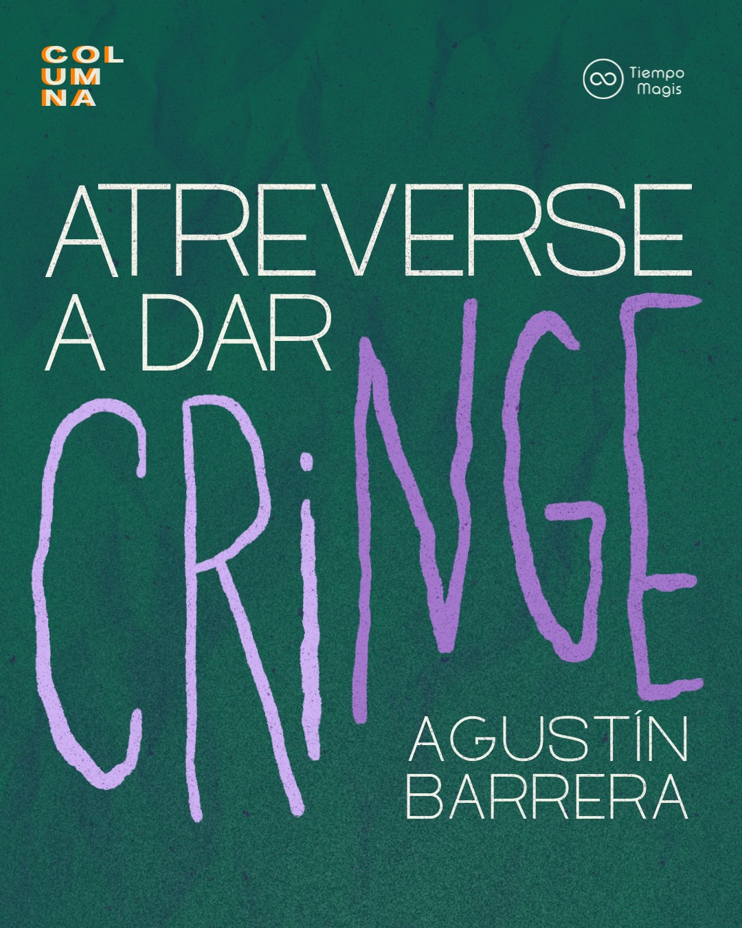 ¿Quién soy... o quién quiero que vean? 🤔📱
En la era de los recap mensuales y las identidades filtradas por el algoritmo, @agustinbarrerad_ nos invita a una reflexión contracultural en nuestra sección de Columnas de Opinión: atreverse a dar cringe.
A veces, el miedo a la vergüenza ajena se convierte en la excusa perfecta para no explorar lo que de verdad nos apasiona, nos mueve o nos conecta con lo trascendente. San Ignacio nos propone un camino distinto: una vida contemplativa y activa, donde la identidad se construye desde lo genuino y no desde la tendencia del momento.
➡️ Desliza para leer un extracto y encuentra la columna completa en el link de nuestra biografía.
#TiempoMagis #IdentidadYVocación #Discernimiento #SanIgnacio #ColumnaDeOpinión