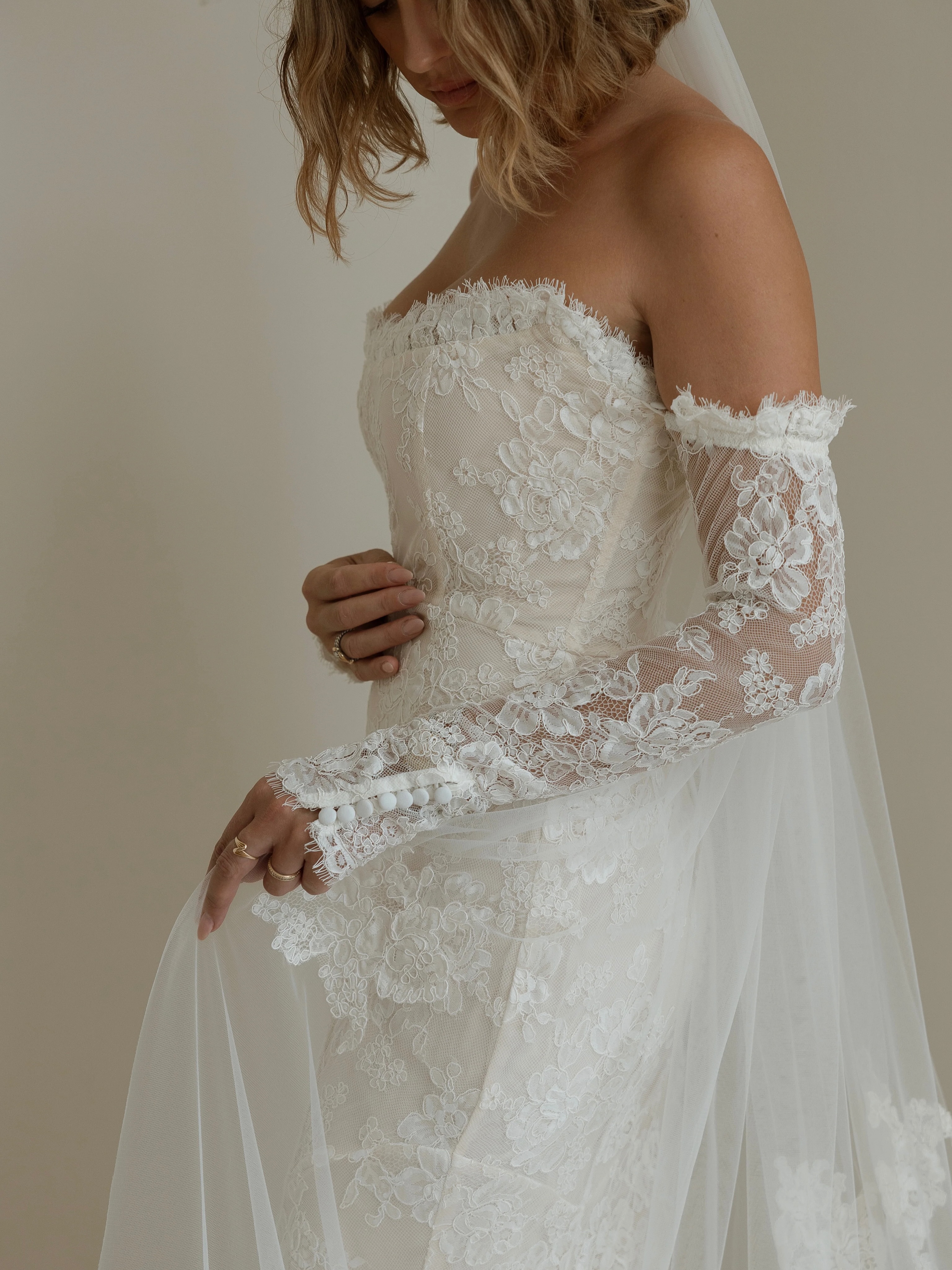 Vintage inspired in all the right ways… sequoia from daughters of Simone - exclusive to Unbridaled Boutique in Scotland.