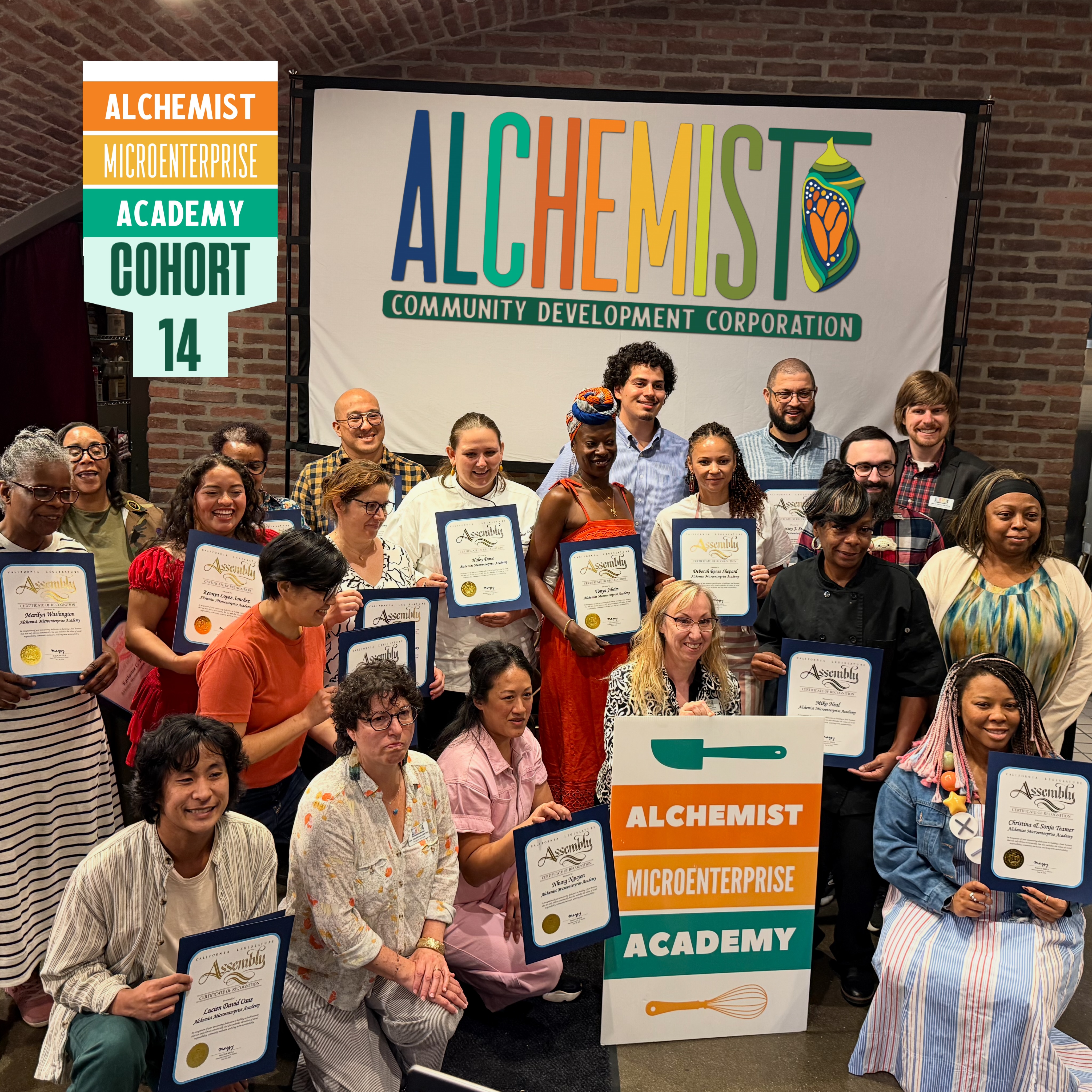 ๐ Alchemist Microenterprise Academy, Cohort 14 ๐ฉโ๐ณ
Thank you @alchemistcdc for the opportunity to be a part of this incredible program! After three months of rigorous work, Iโm leaving with more knowledge, hard-won confidence, a strong business plan, and a slew of experts to turn to.
Iโm incredibly grateful to be a part of this community and am so excited to see our businesses grow and flourish! โจ
๐ซถ Cohort 14, letโs bring it! ๐
#sacramentosmallbusiness #alchemistcdc #womanowned #smallbakerysacramento #sacramentobakery