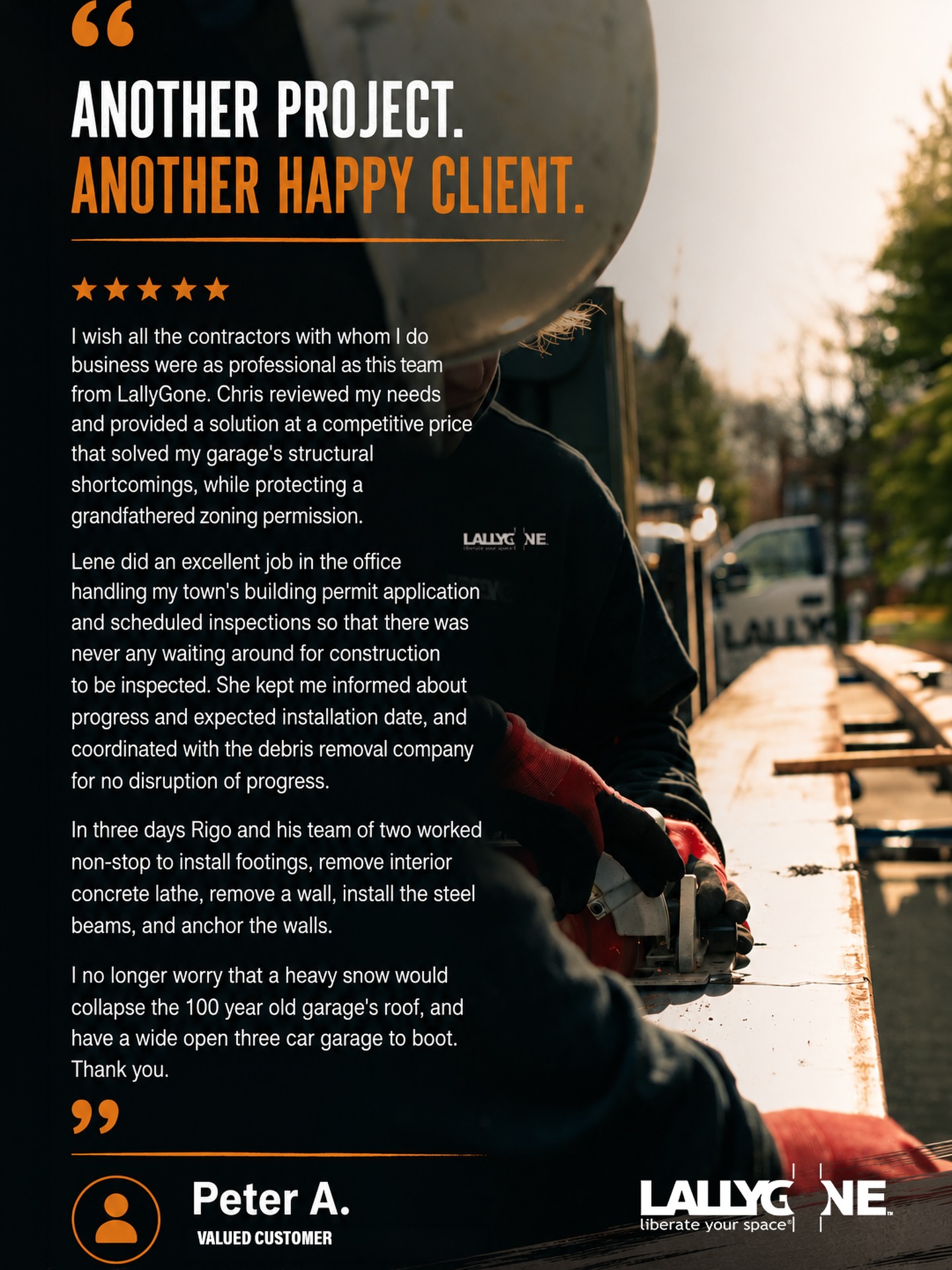 Not every homeowner leaves behind a review like this.
This project wasn’t just about opening up a garage or installing steel beams — it was about giving a homeowner peace of mind knowing their space was finally safe, secure, and built the right way.
From permits and inspections to demolition, steel installation, cleanup, and final execution… every step was handled with precision and communication from start to finish.
3 days.
Non stop work.
No shortcuts.
Reviews like this mean everything to us because at the end of the day, we’re not just working on houses — we’re helping homeowners protect the spaces they care about most. 🛠️🔥
Real homeowner. Real experience. Real results.
If your garage, basement, or home has structural issues you’ve been putting off, now’s the time to handle it the right way.
#structuralmd #njhomes #homeimprovement #homeremediation